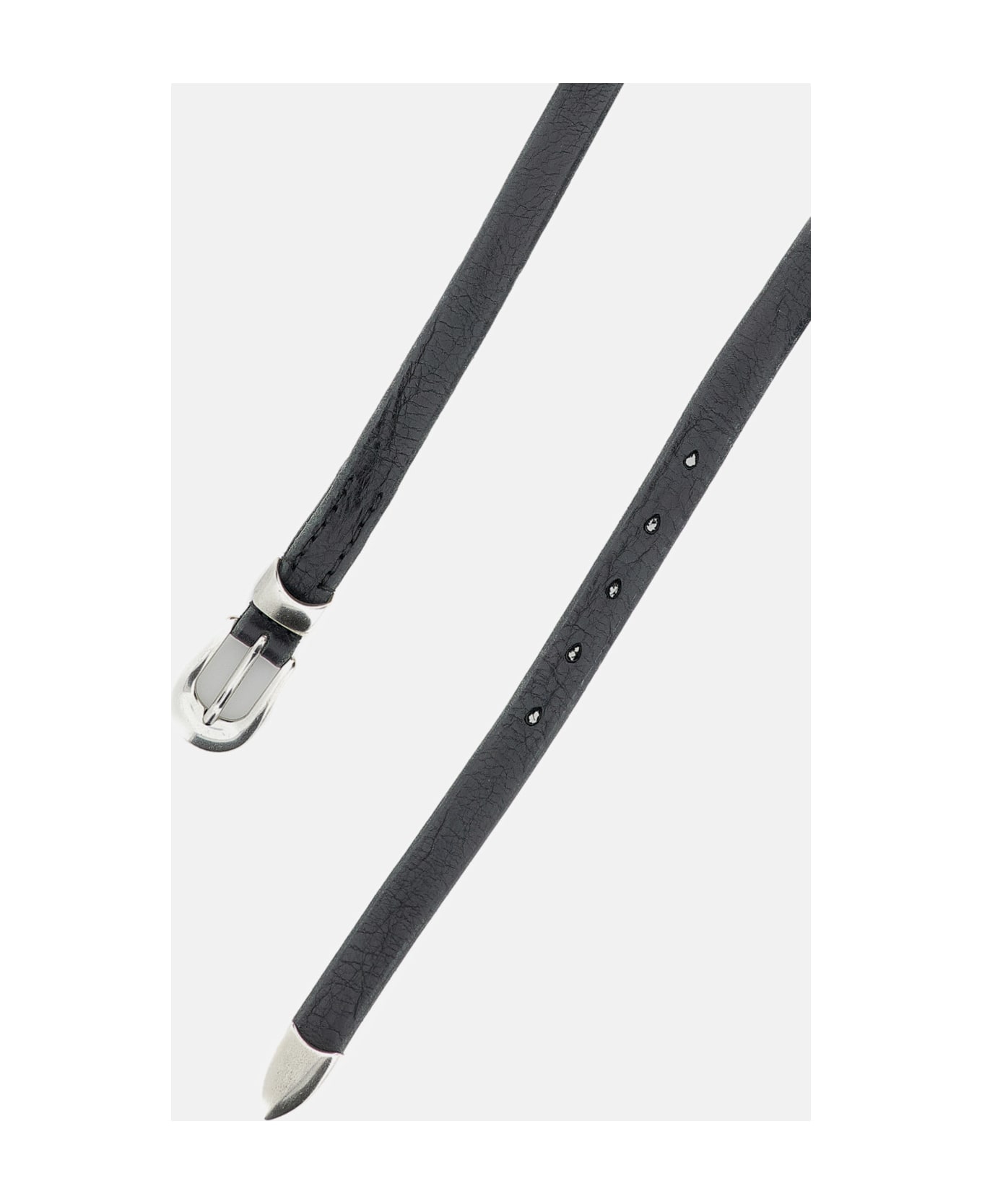 Our Legacy Leather Belt - Black