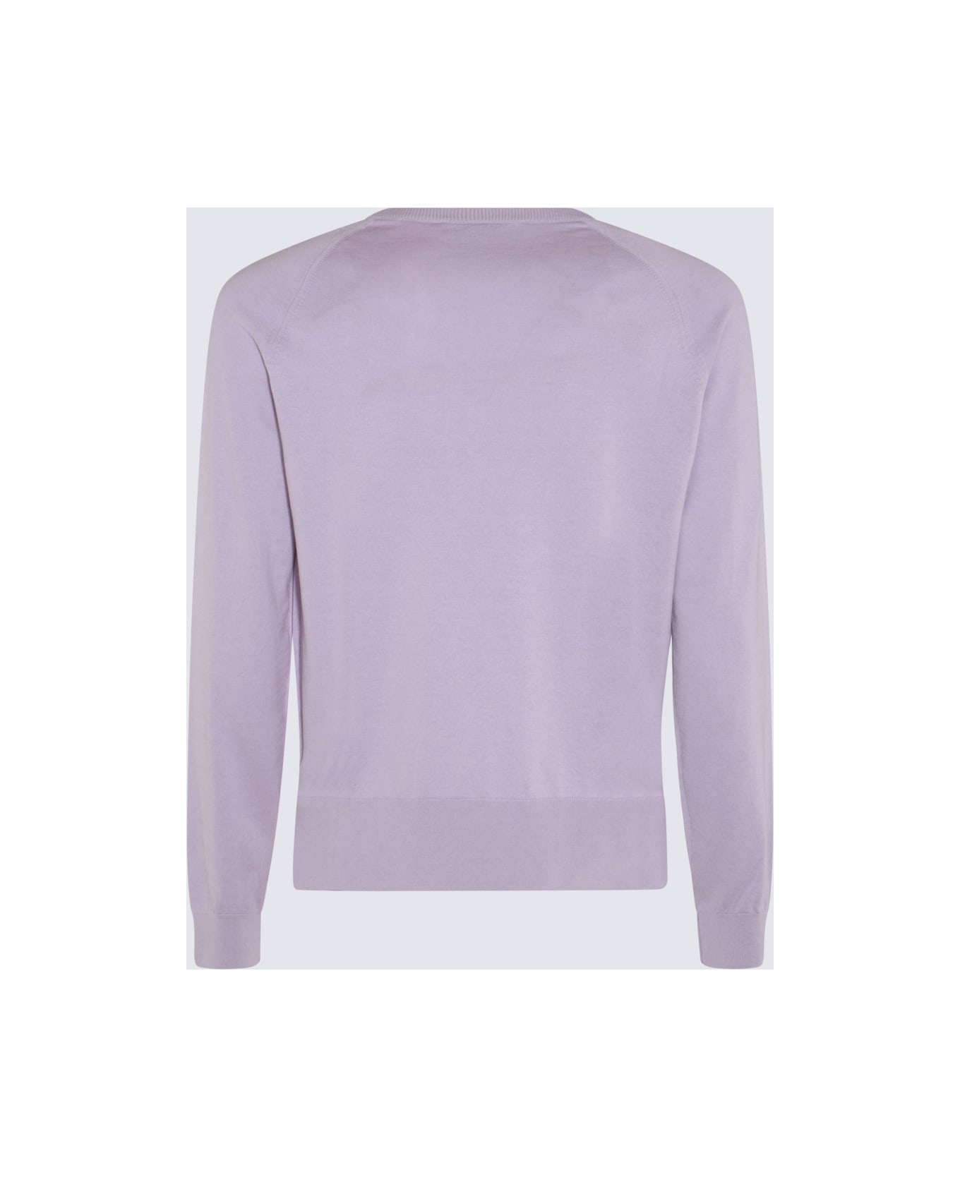 Piacenza Cashmere Lilac Cotton Silk Blend Jumper - Purple