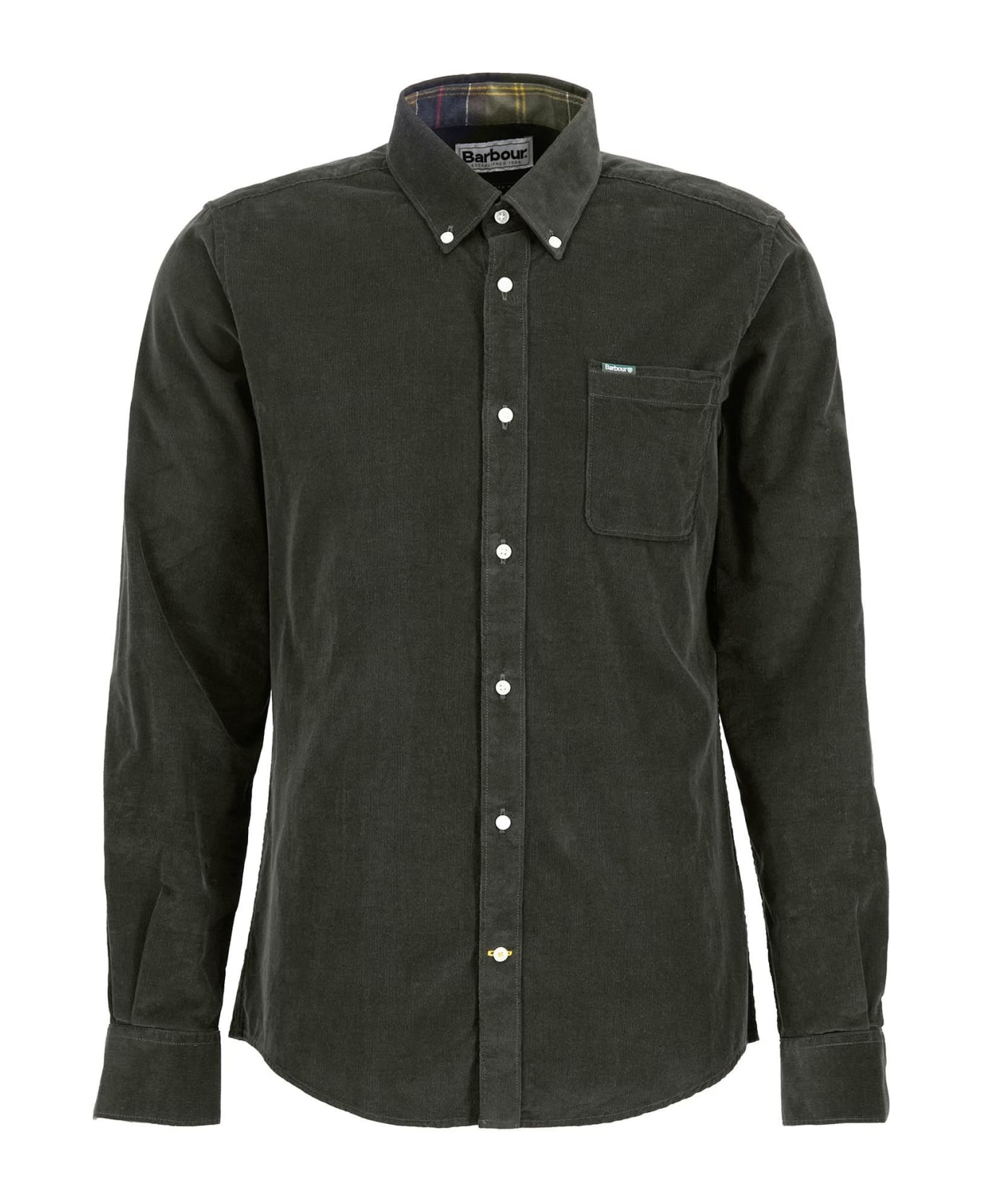 Barbour Ramsey Tailored Shirt - Verde Foresta