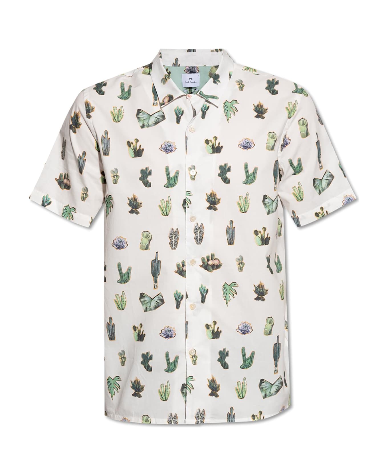 Paul Smith Ps Paul Smith Short Sleeve Shirt - White