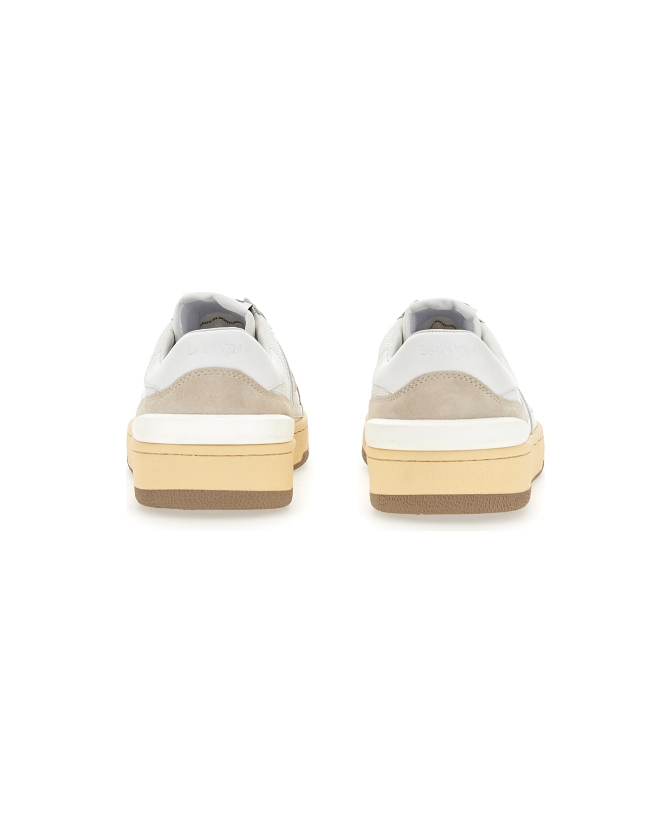 Lanvin Sneaker Clay Low Top - WHITE スニーカー