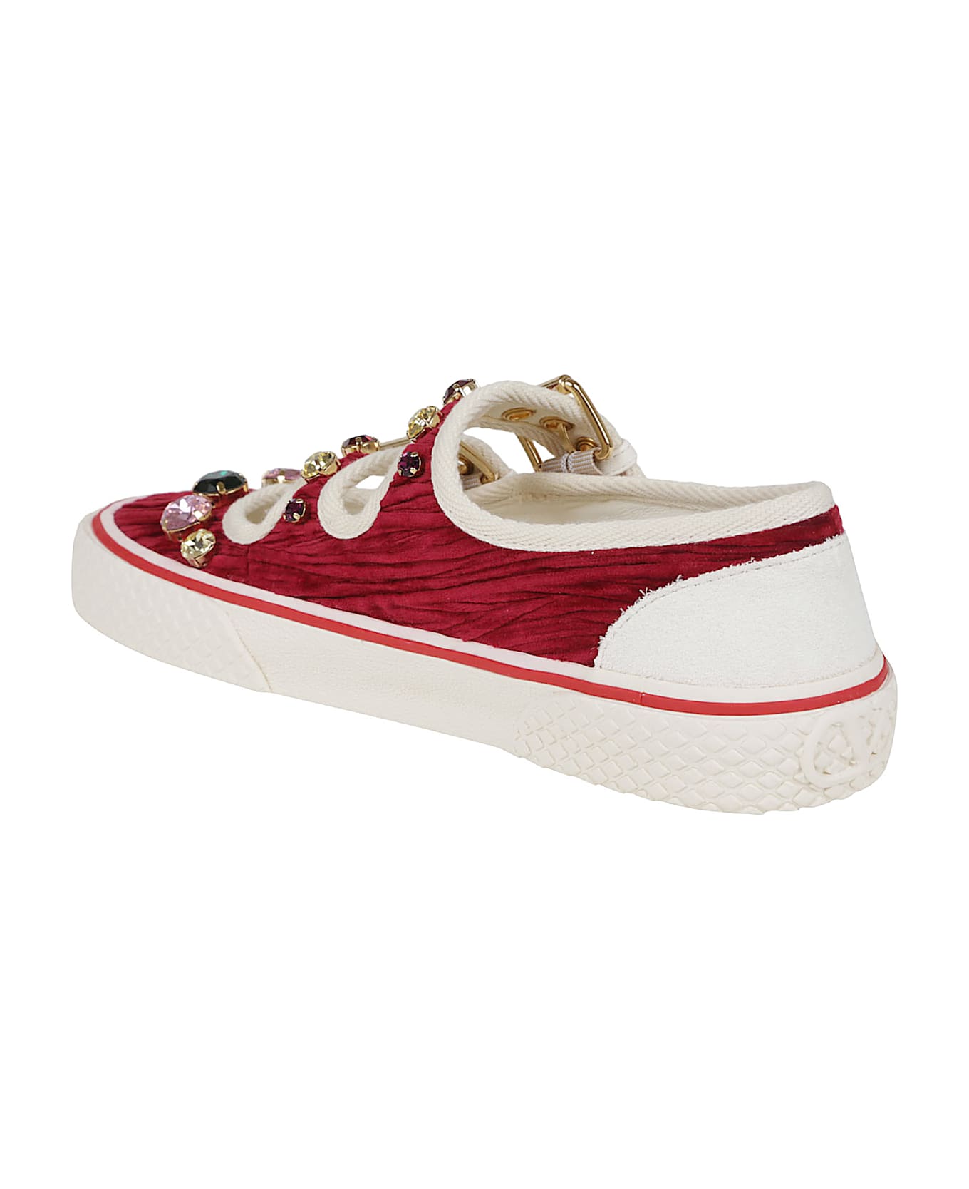 Valentino Garavani Sneaker Dollyboard - Cdn Burgundy Iv Iv C Vacch A Bra Multic Iv