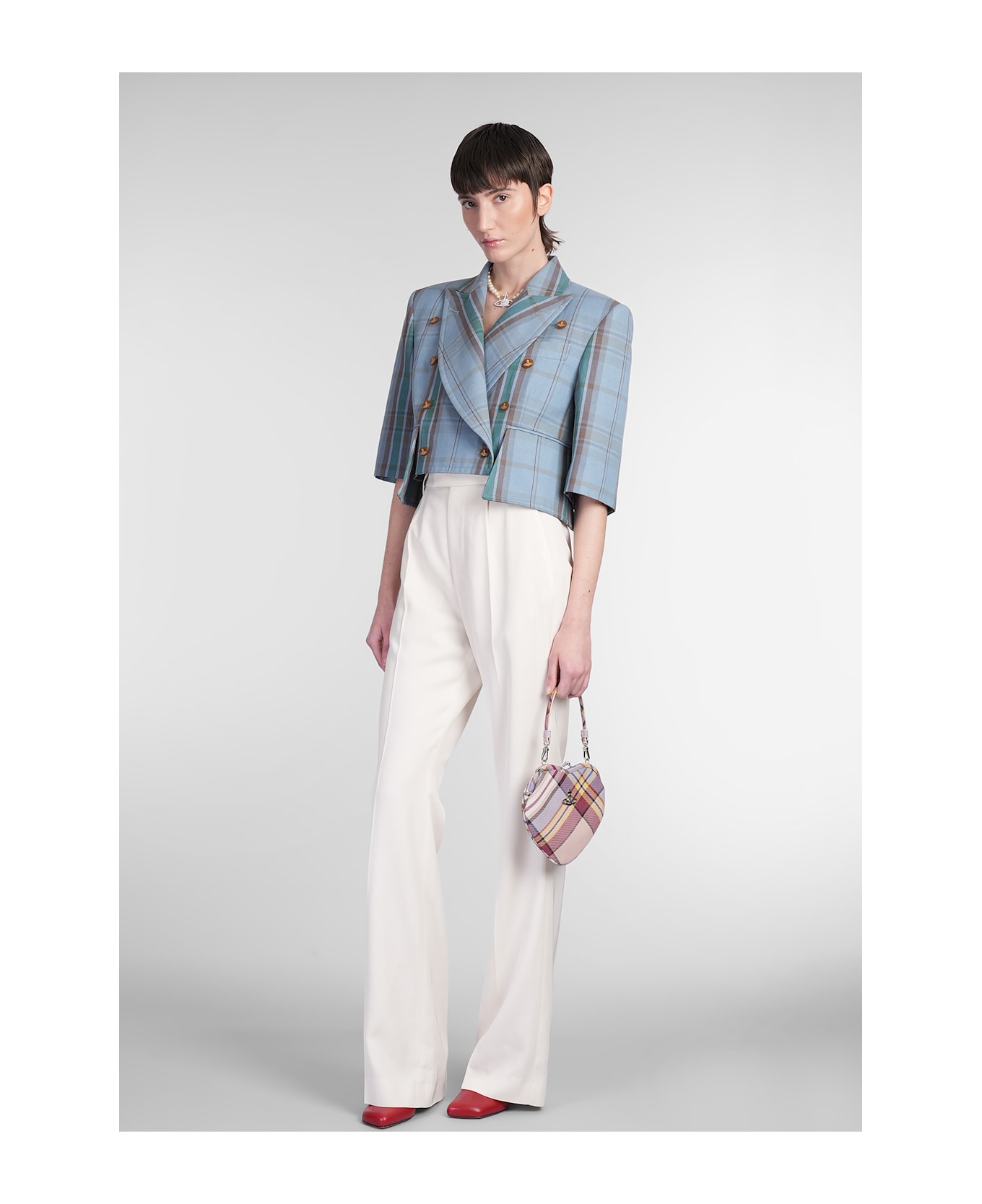 Vivienne Westwood Ray Pants In Beige Viscose - beige