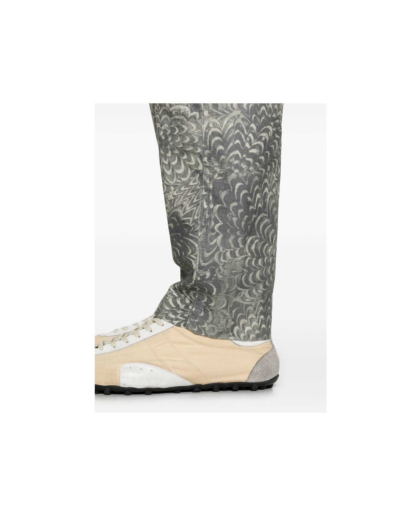 Dries Van Noten Pant - GREY/BROWN