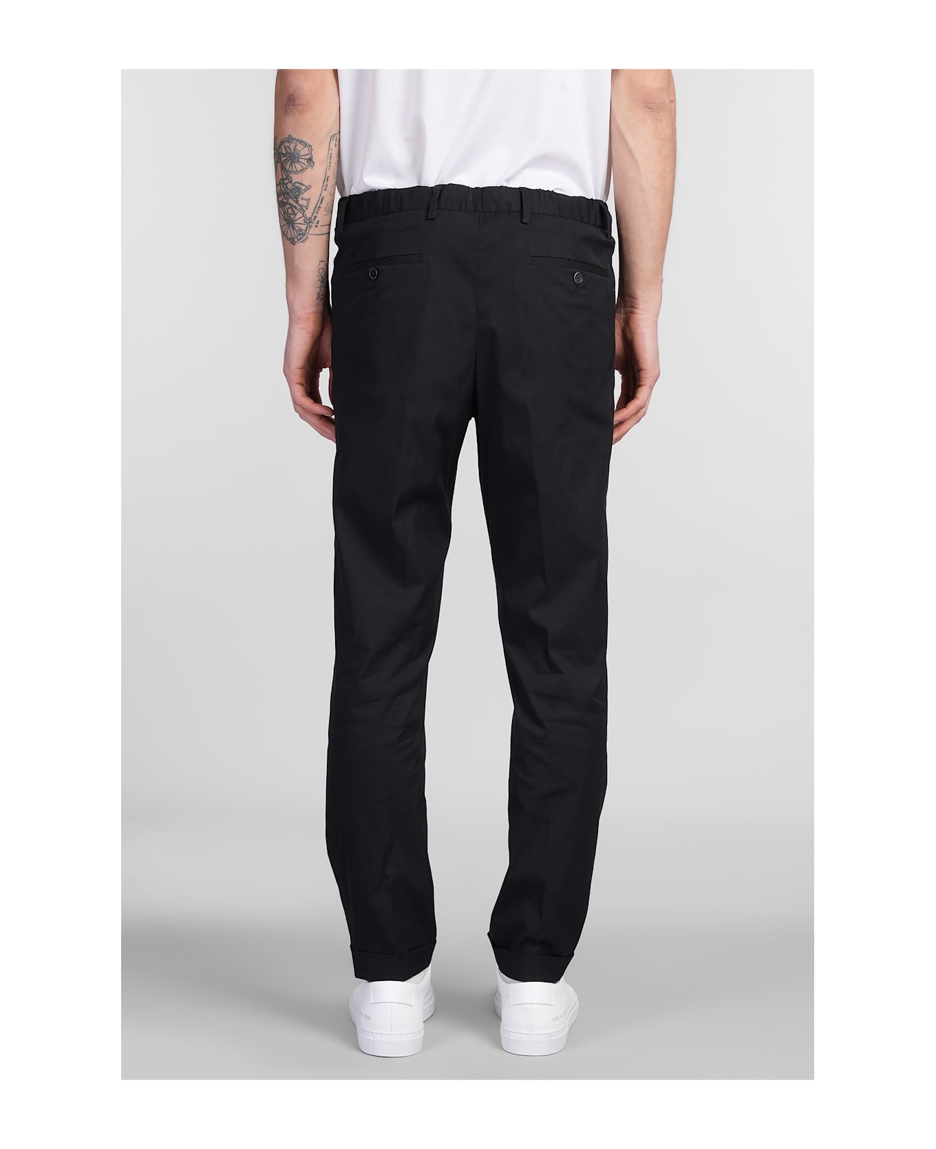 Briglia 1949 Isolas Pants In Black Cotton - black