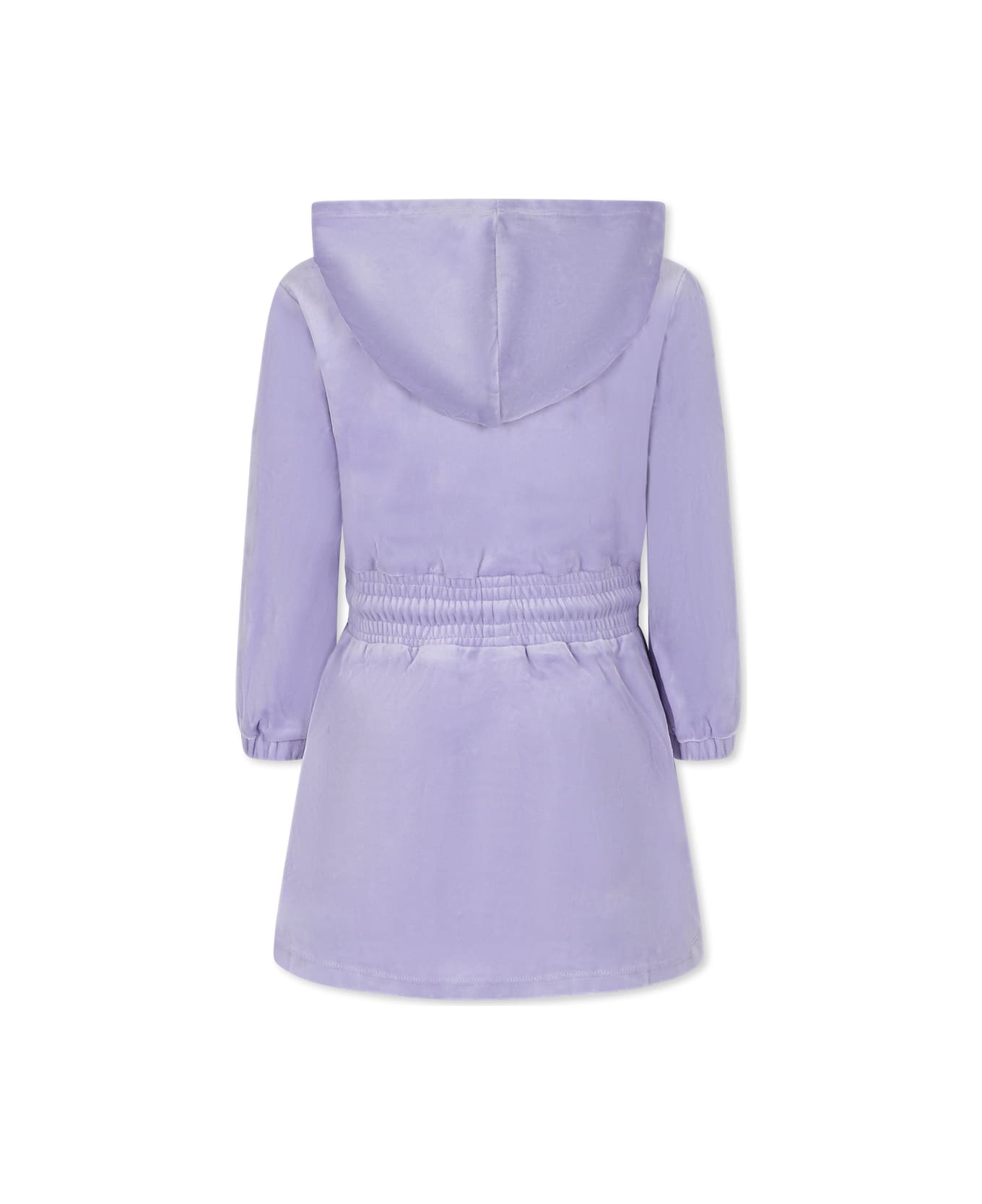 Billieblush Lilac Dress For Girl With Rainbow - Lilac
