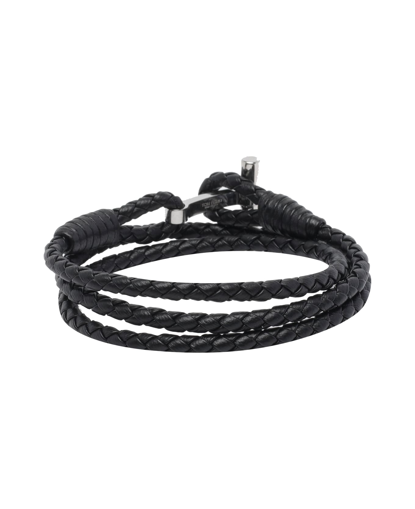 Tom Ford T Wrap Bracelet - Black
