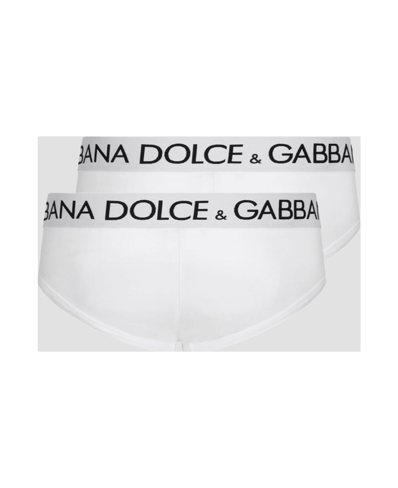 Dolce 
Gabbana White Cotton Slip Underwear - White