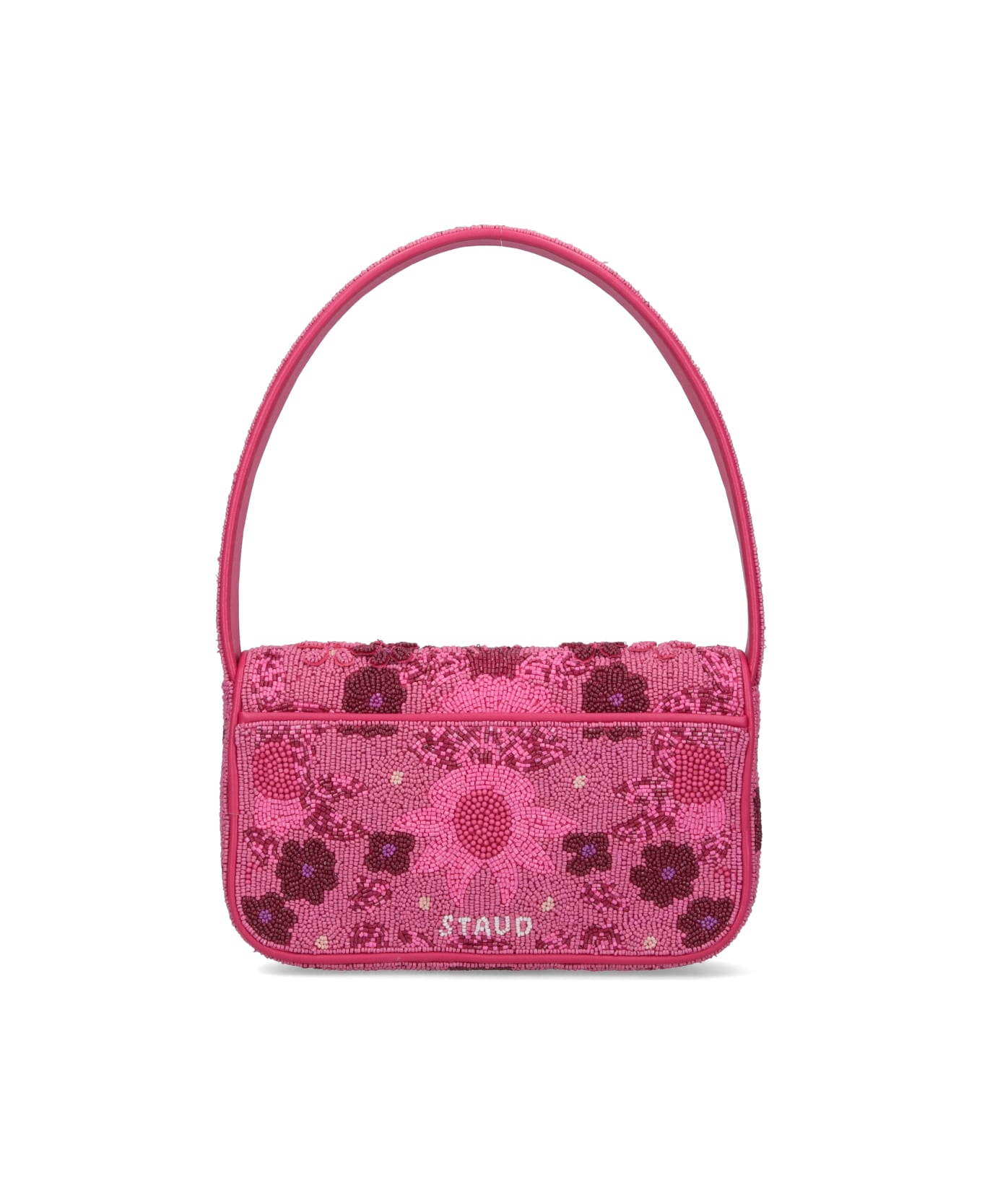 STAUD Tommy Shoulder Bag - BLOSSOM GARDEN PARTY