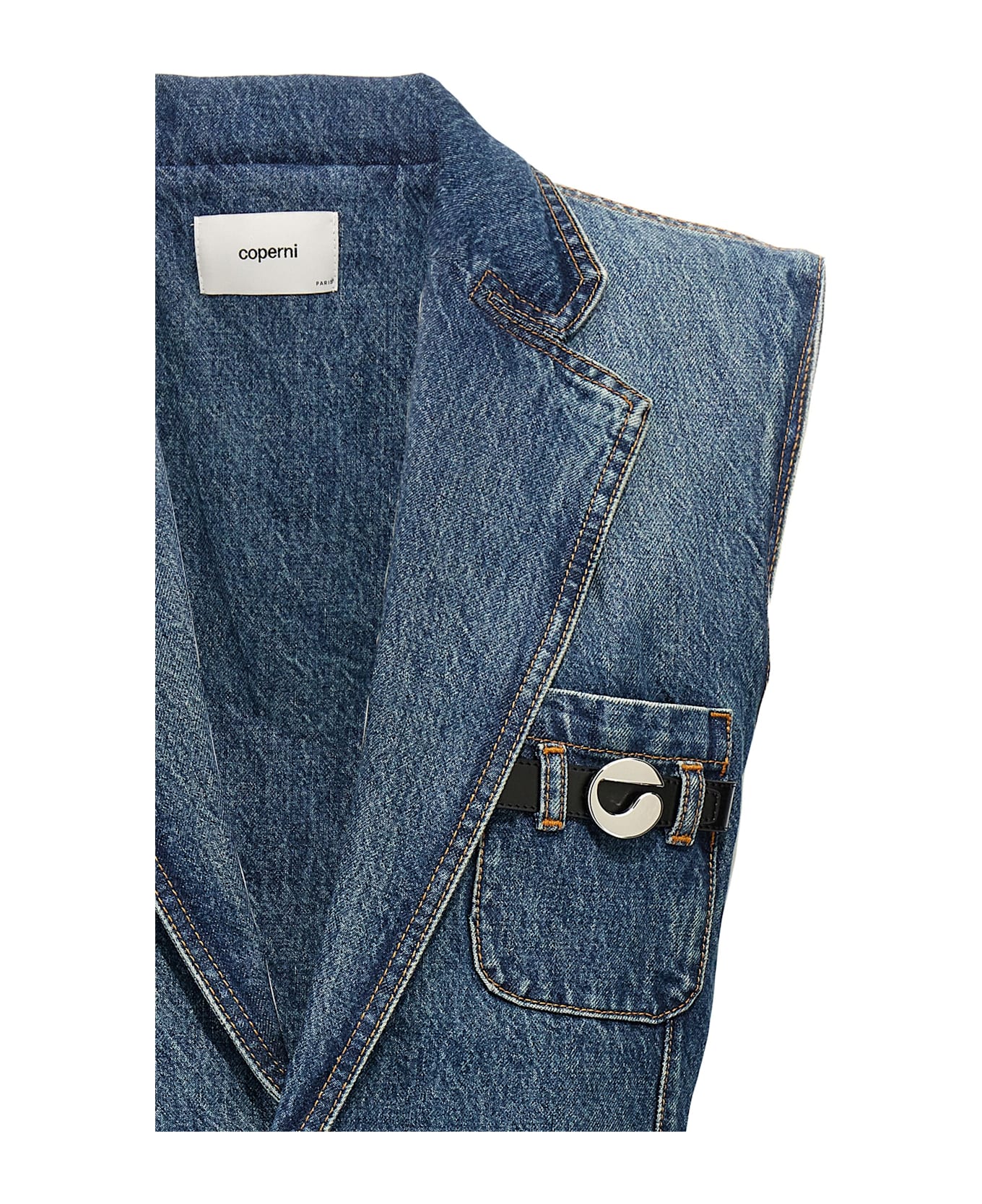Coperni Strap Vest - Blue