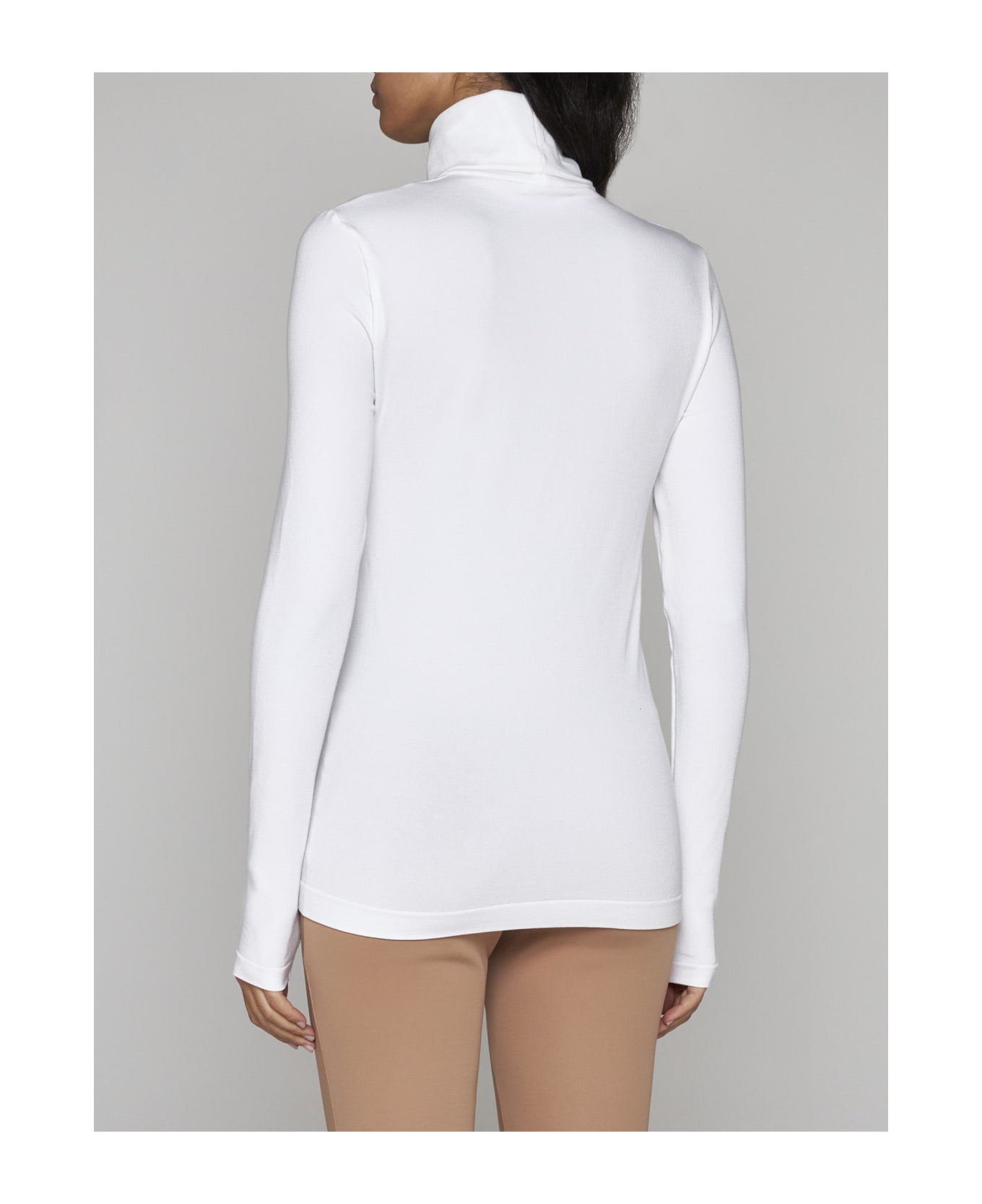 Wolford Aurora Modal-blend Turtleneck - WHITE