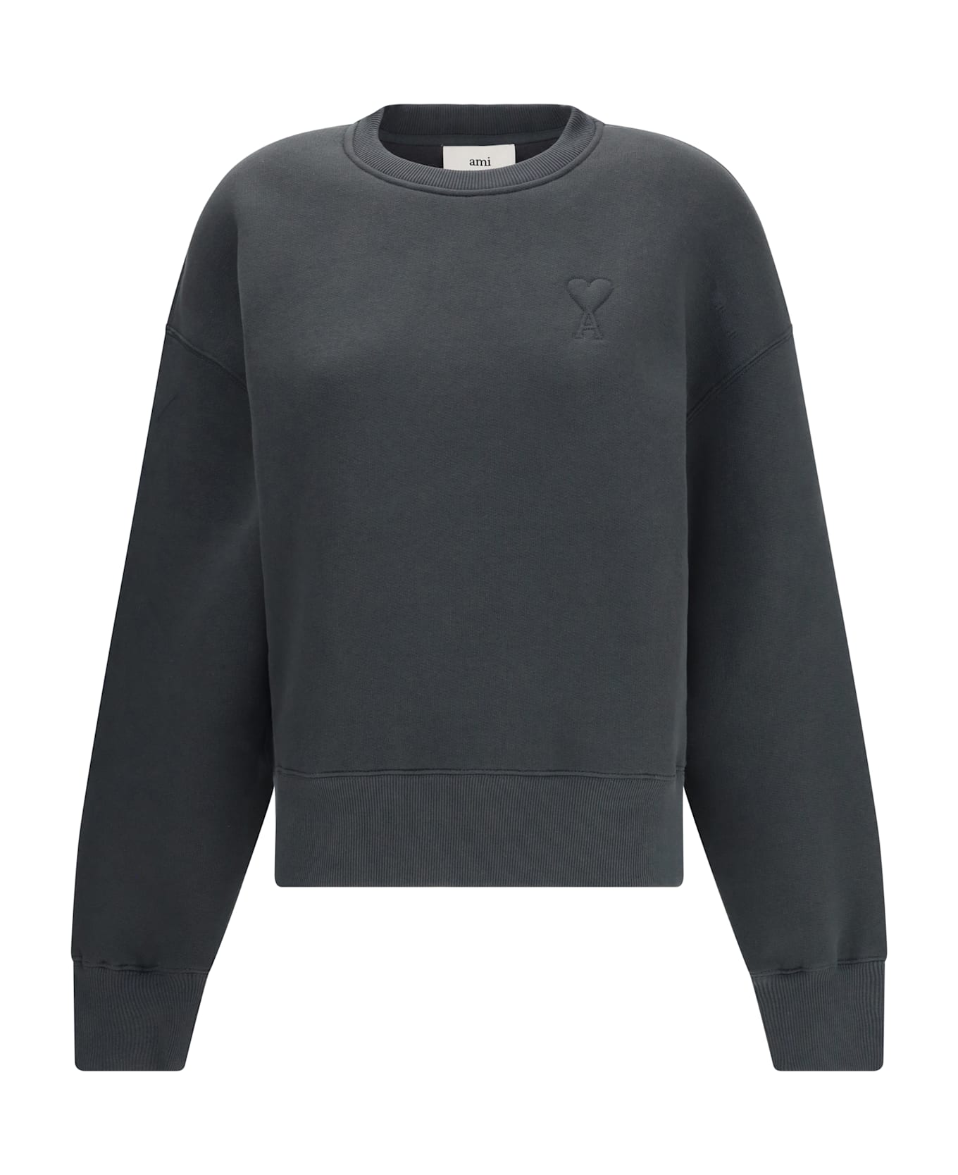 Ami Alexandre Mattiussi Ami De Coeur Embosse Sweatshirt