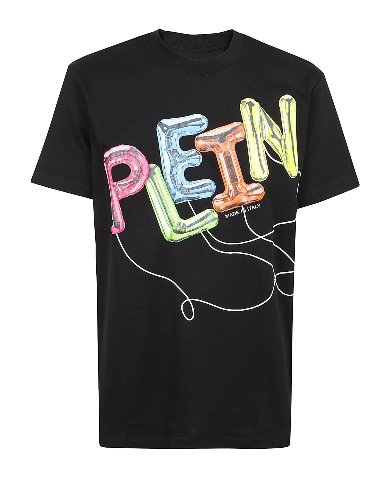 Philipp Plein T-shirt Round Neck Ss - Black