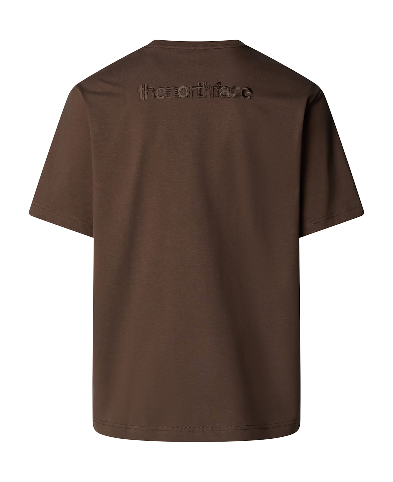 The North Face Ss Logo Rmst Relaxed Tee - Marrone