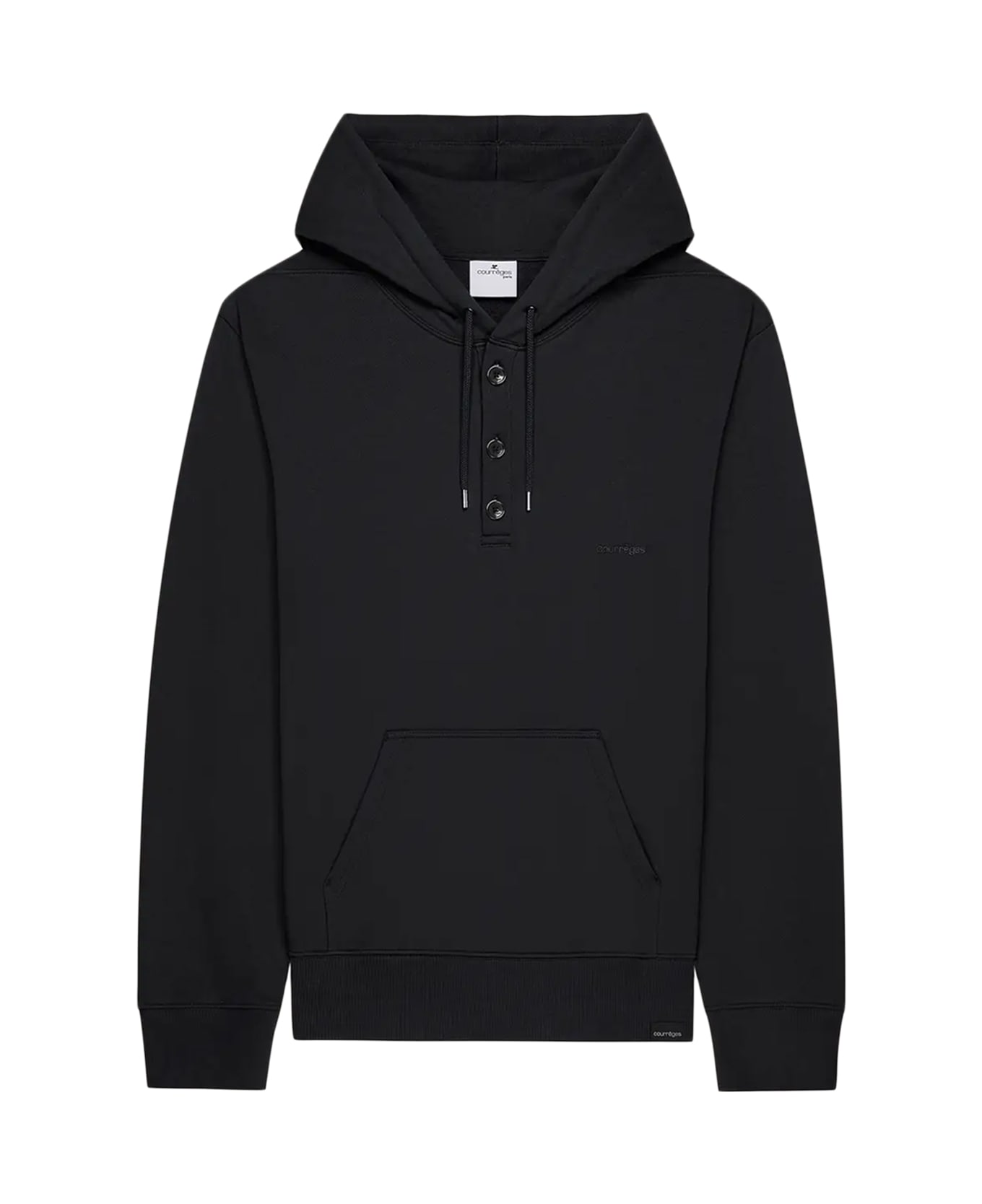 Courrèges Hoodie - Black