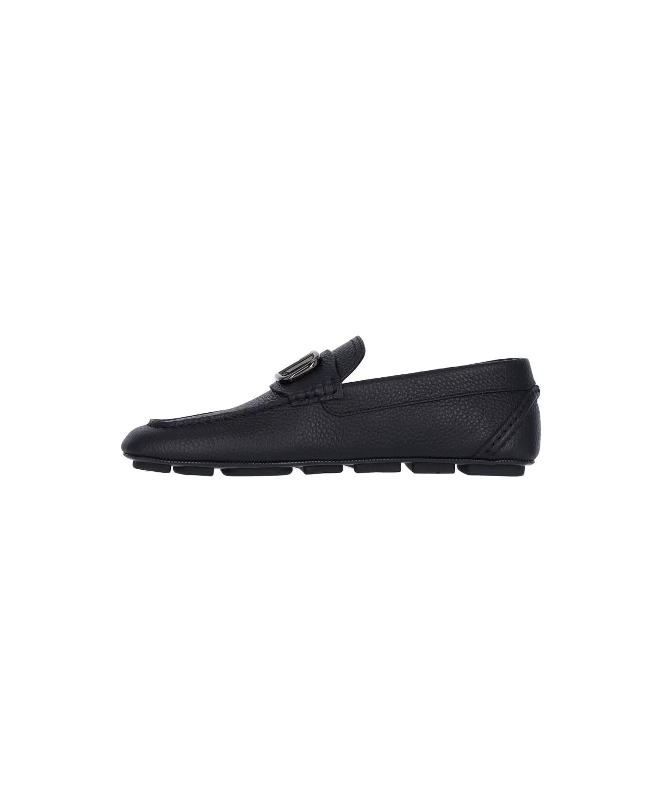 Valentino Garavani 
vlogo
 Loafers - Black