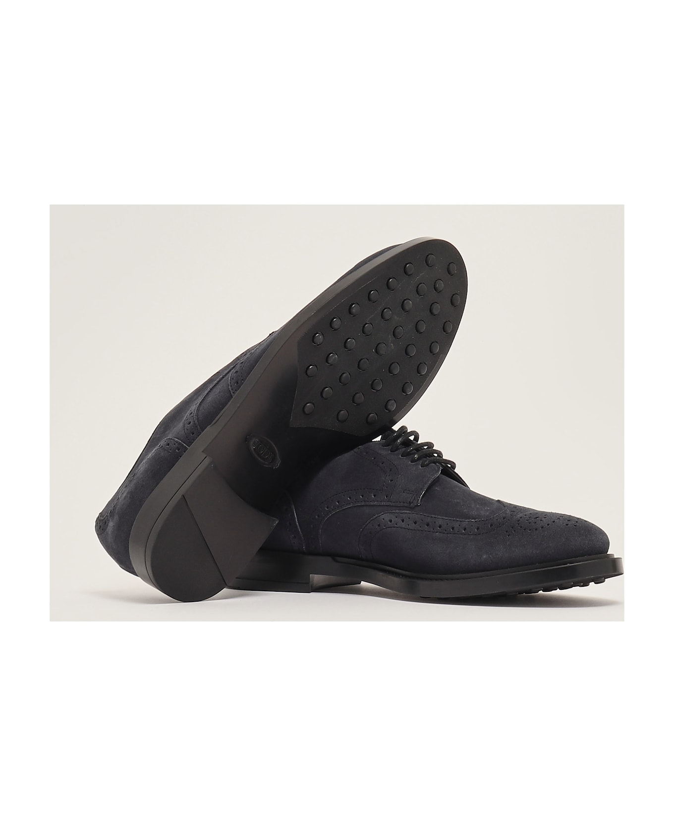 Tod's Derby Bucature Formale 62c Sneaker - BLU