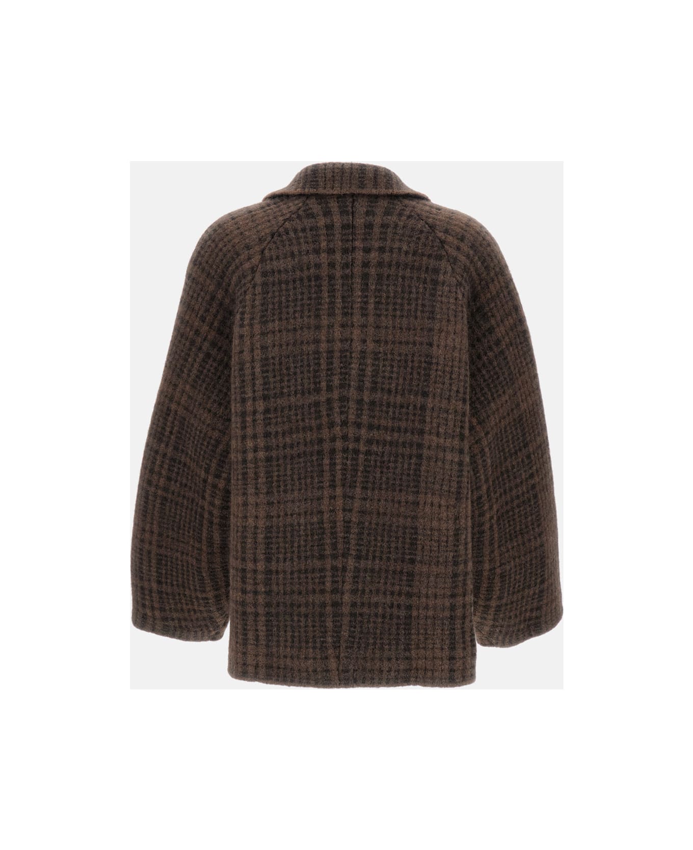 Boboutic Double-breasted Jacket - Brown