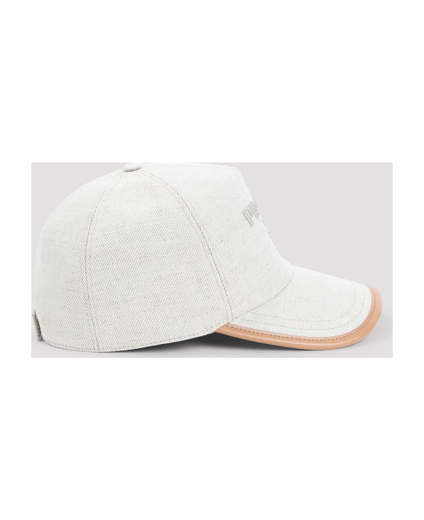 Prada Baseball Hat - Naturale