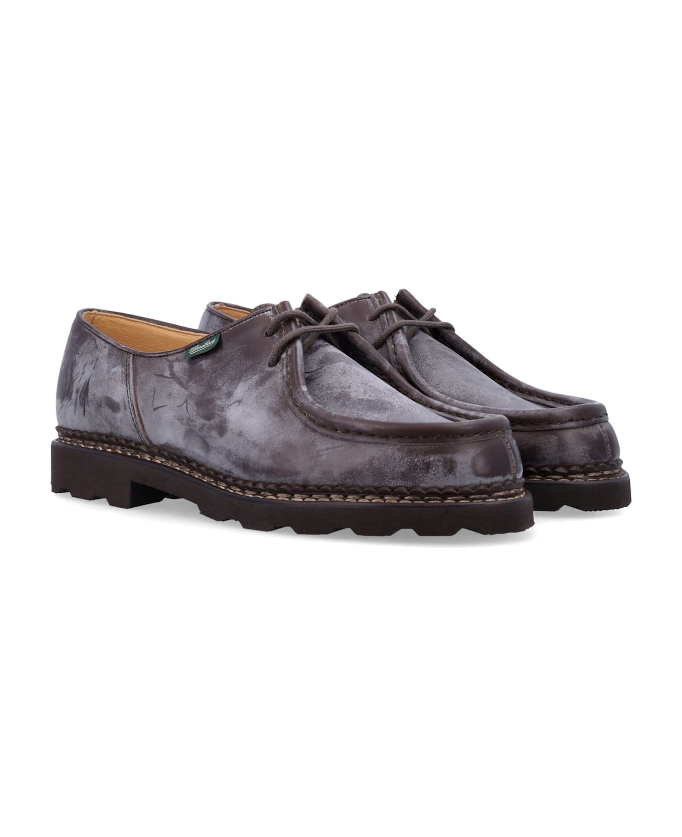 Paraboot Michael Lace-up Derby Shoes - COFFEE