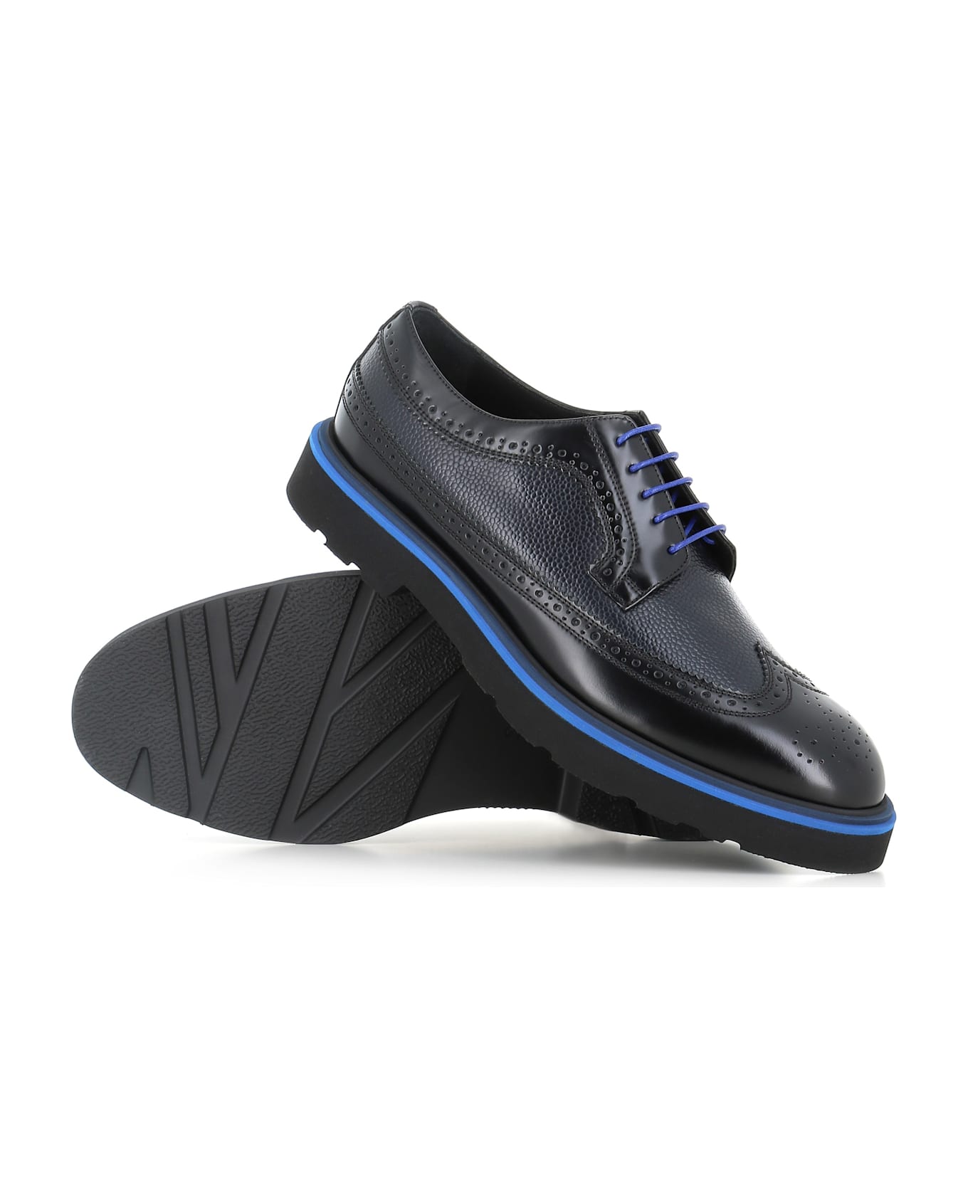 Paul Smith Brogue Count - Black/blue