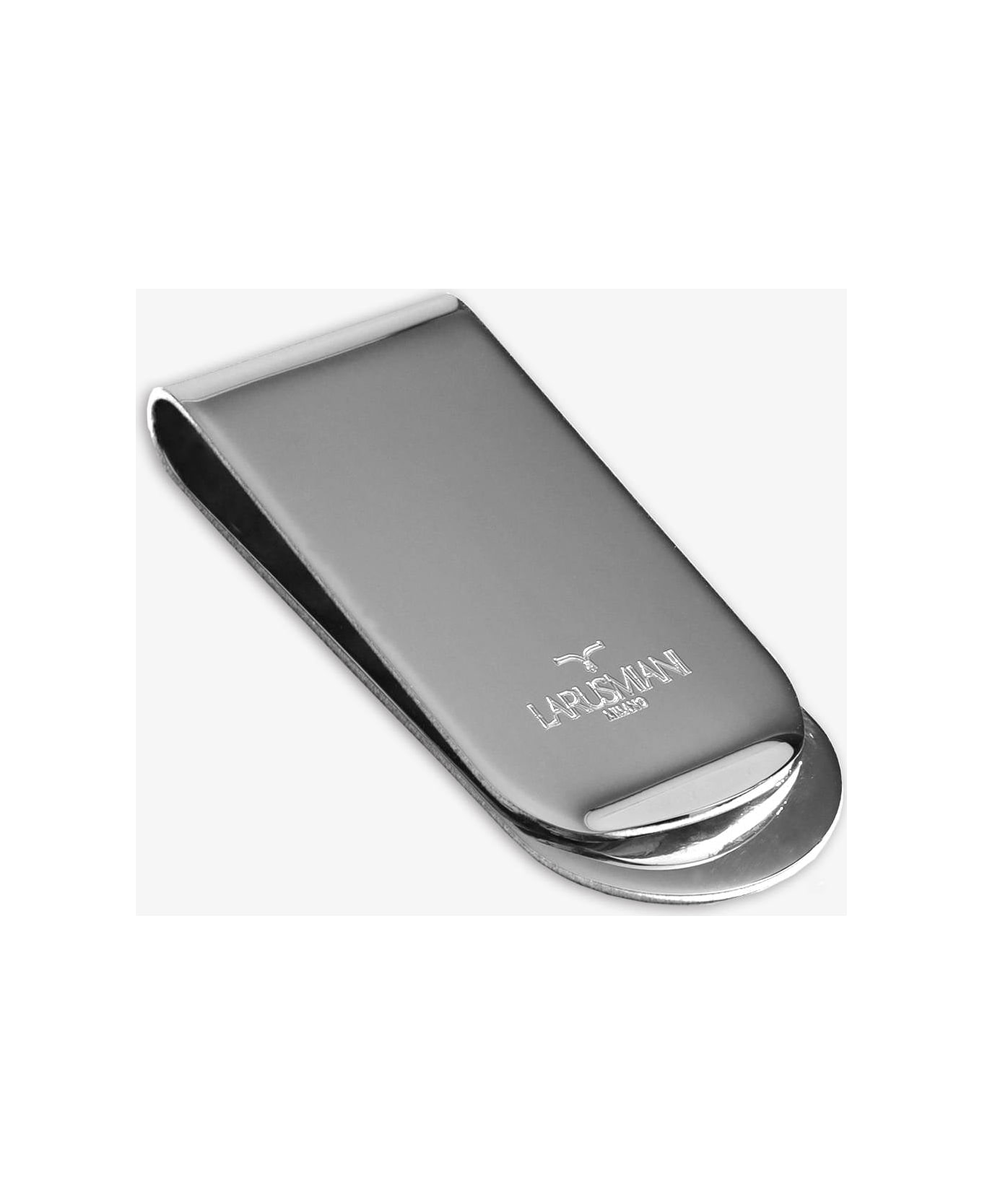 Larusmiani Money Clip 'dollaro' Wallet - Silver