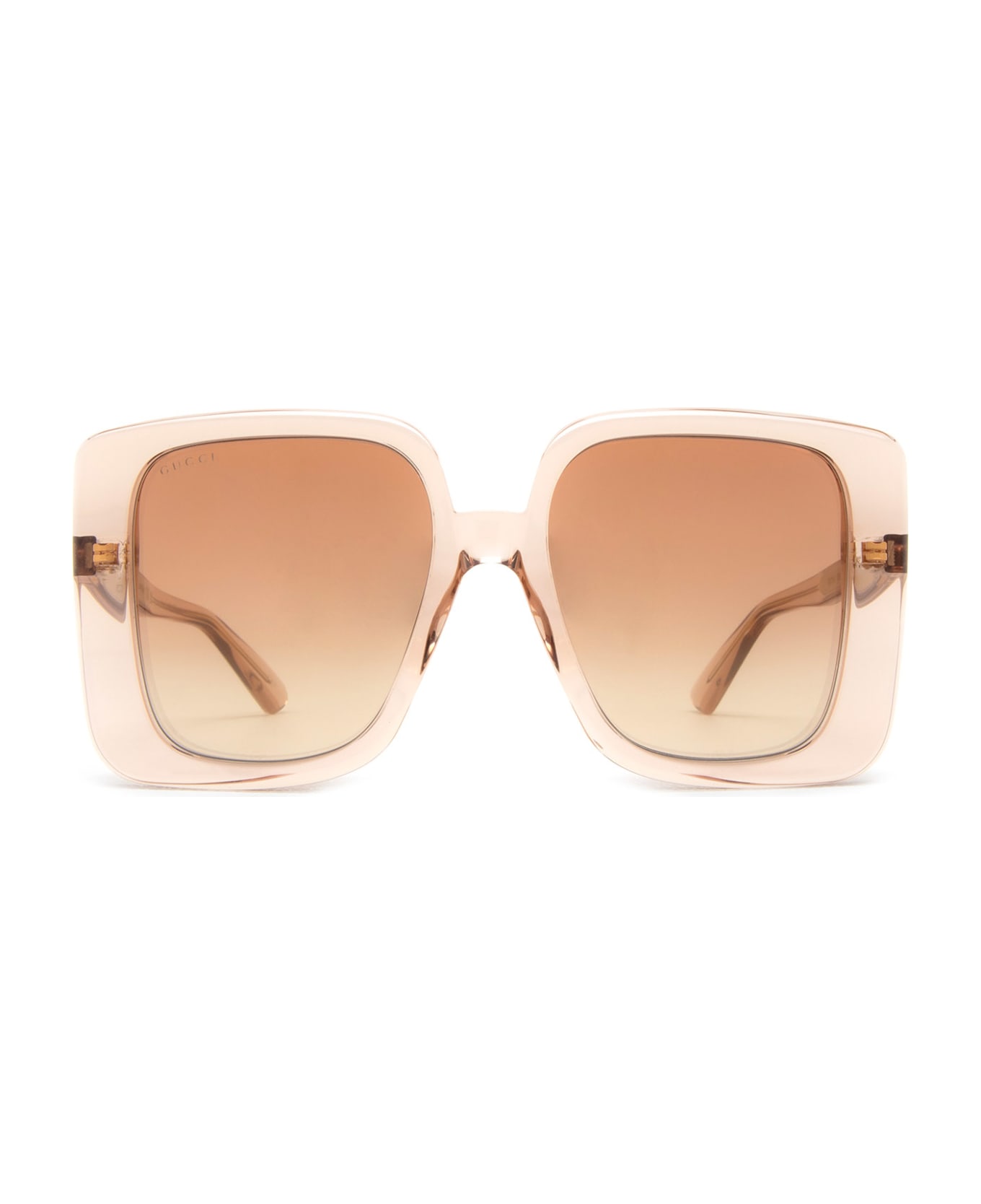 Gucci Eyewear Gg1314s Shiny Transparent Sand Sunglasses - Shiny Transparent Sand