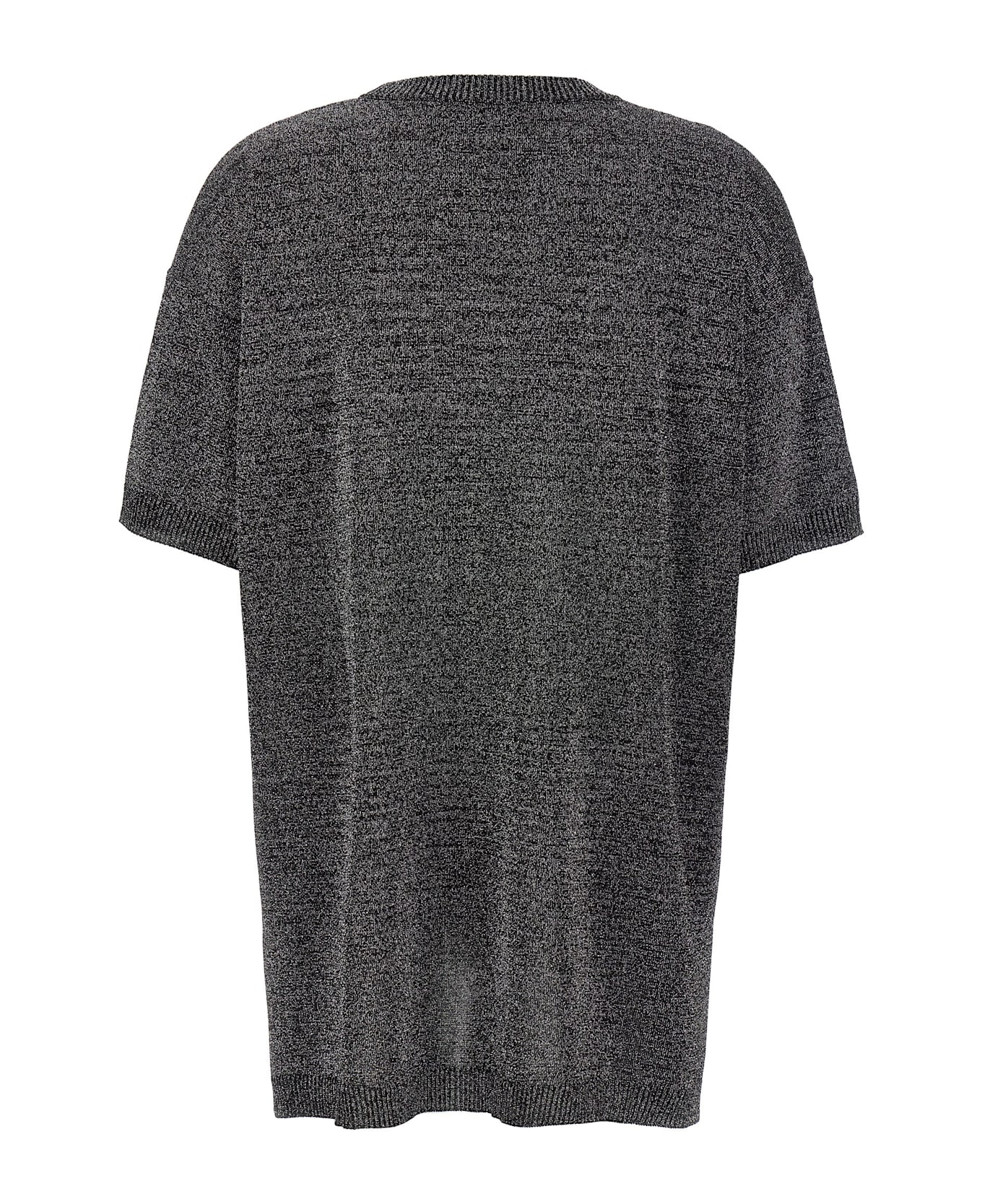 Missoni Knitted T-shirt - Silver