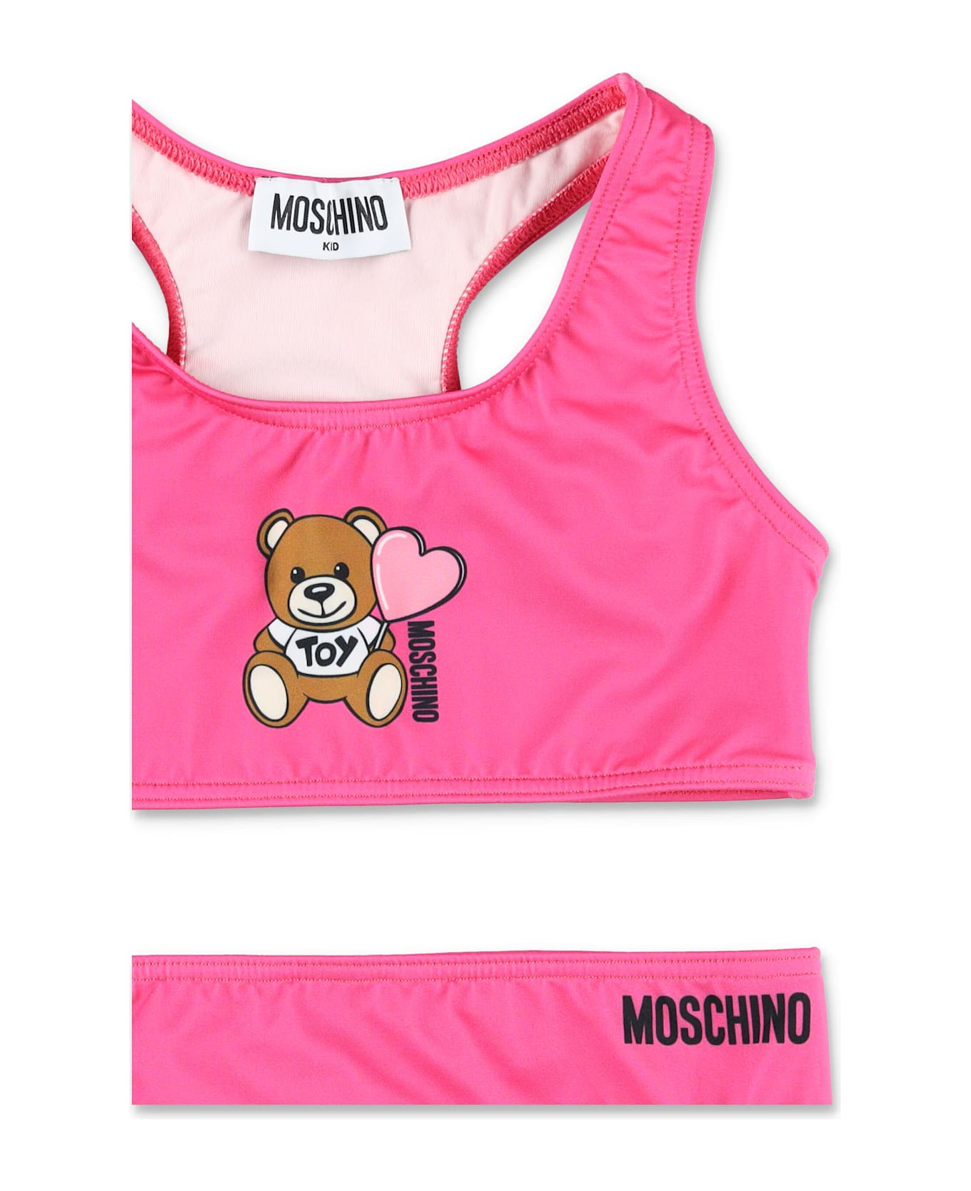 Moschino Kid - Printed Bikini - AZALEA PINK