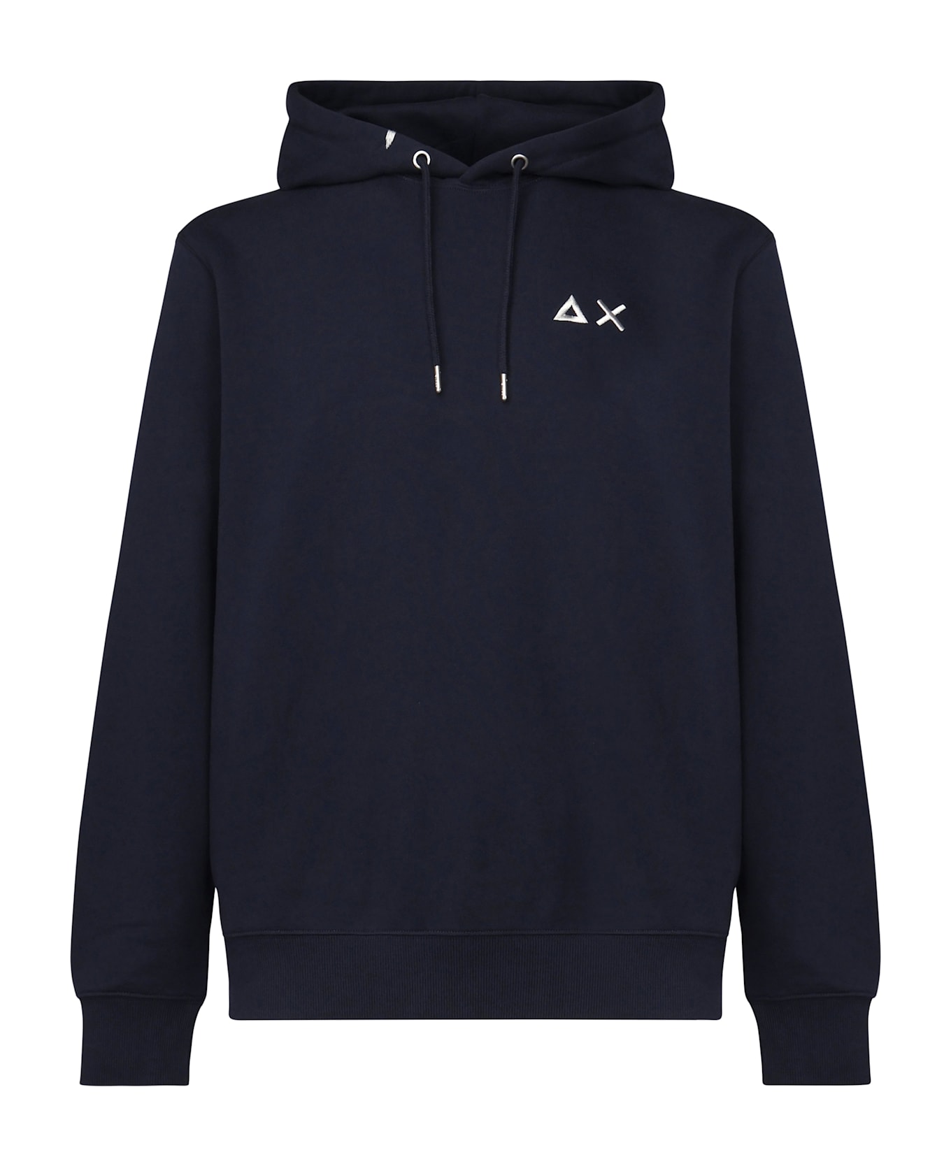 Sun 68 Hoodie With Logo - Blue