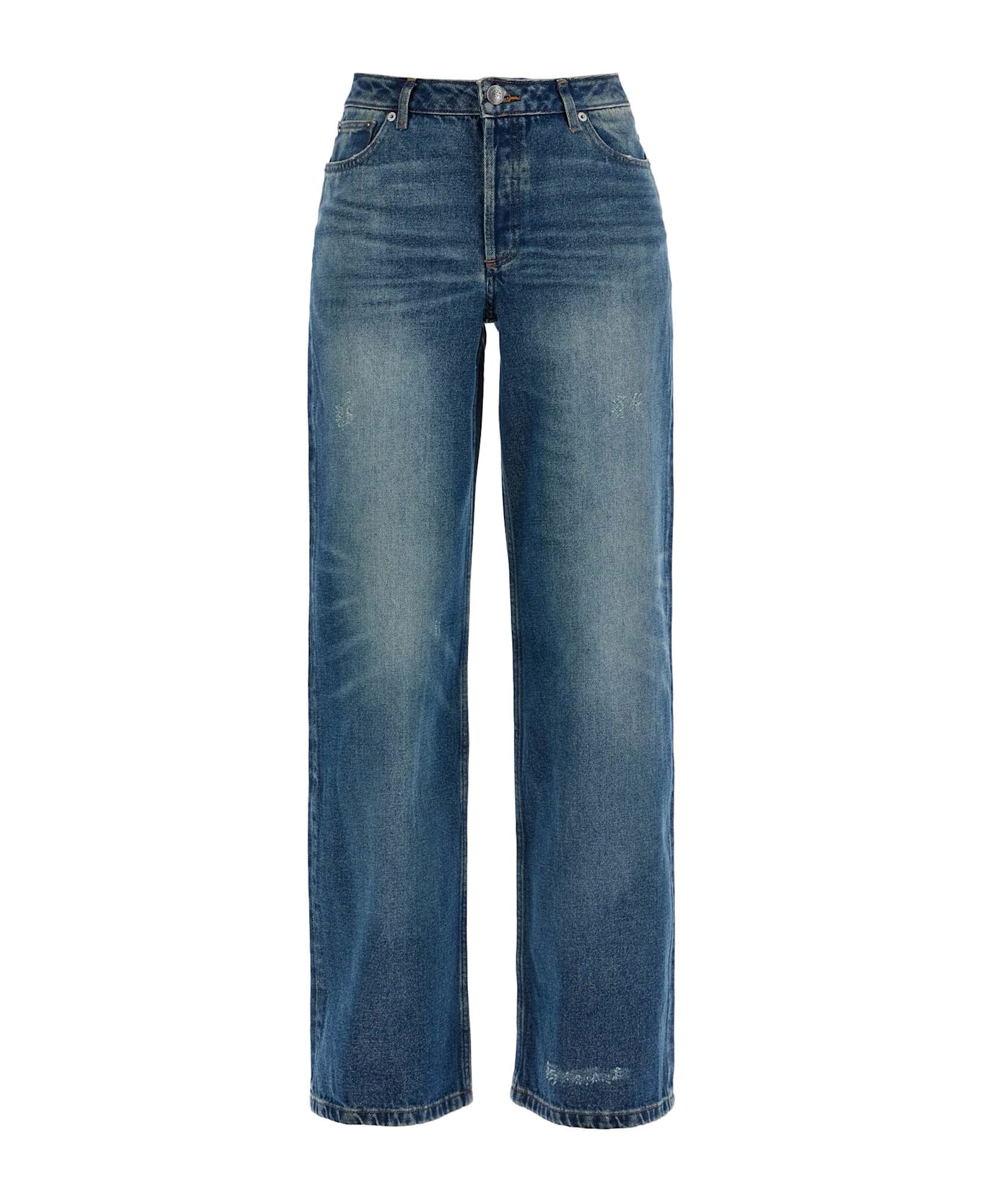 A.P.C. Elisabeth Straight Jeans - BLUE