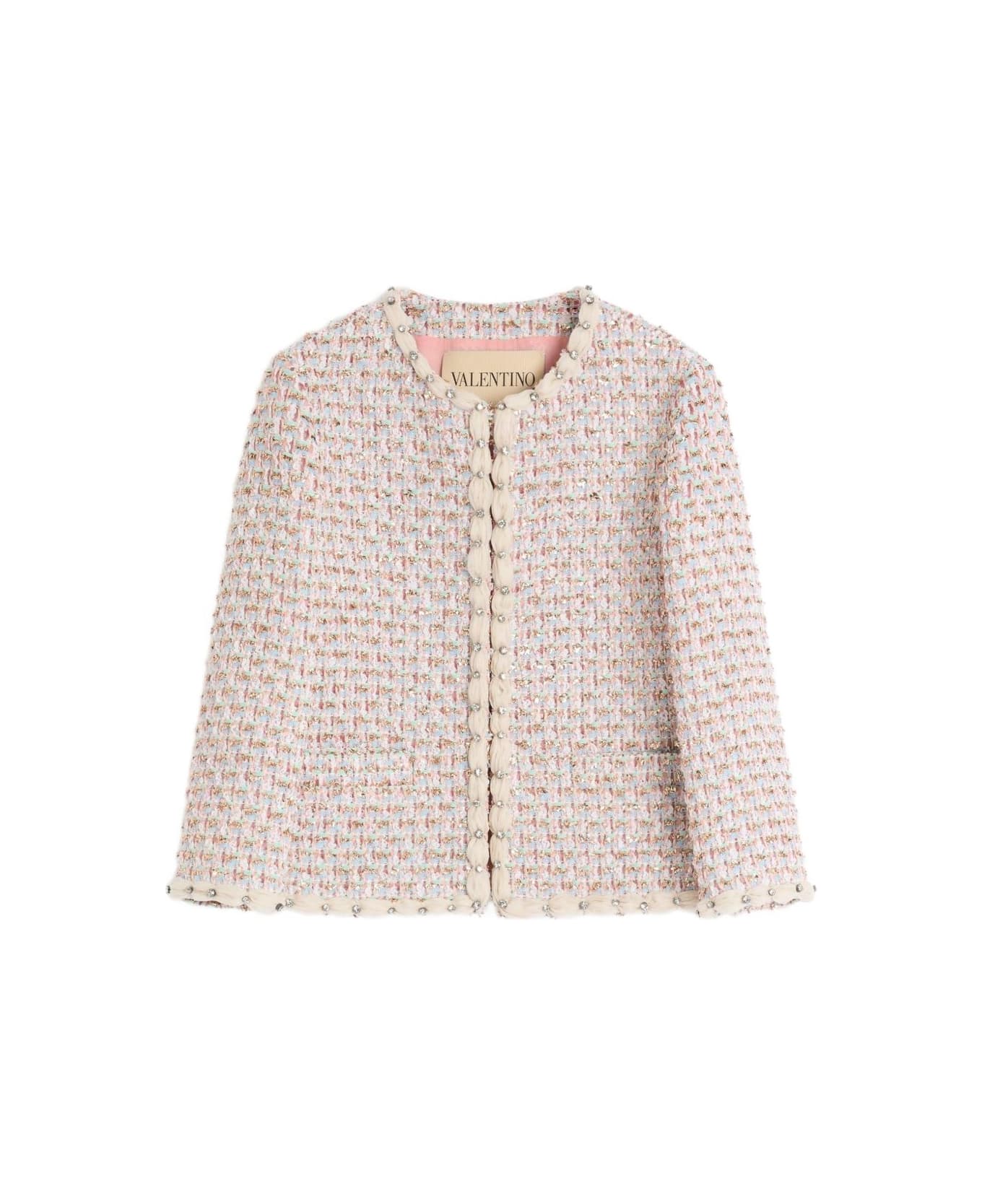 Valentino Tweed Short Jacket - MultiColour