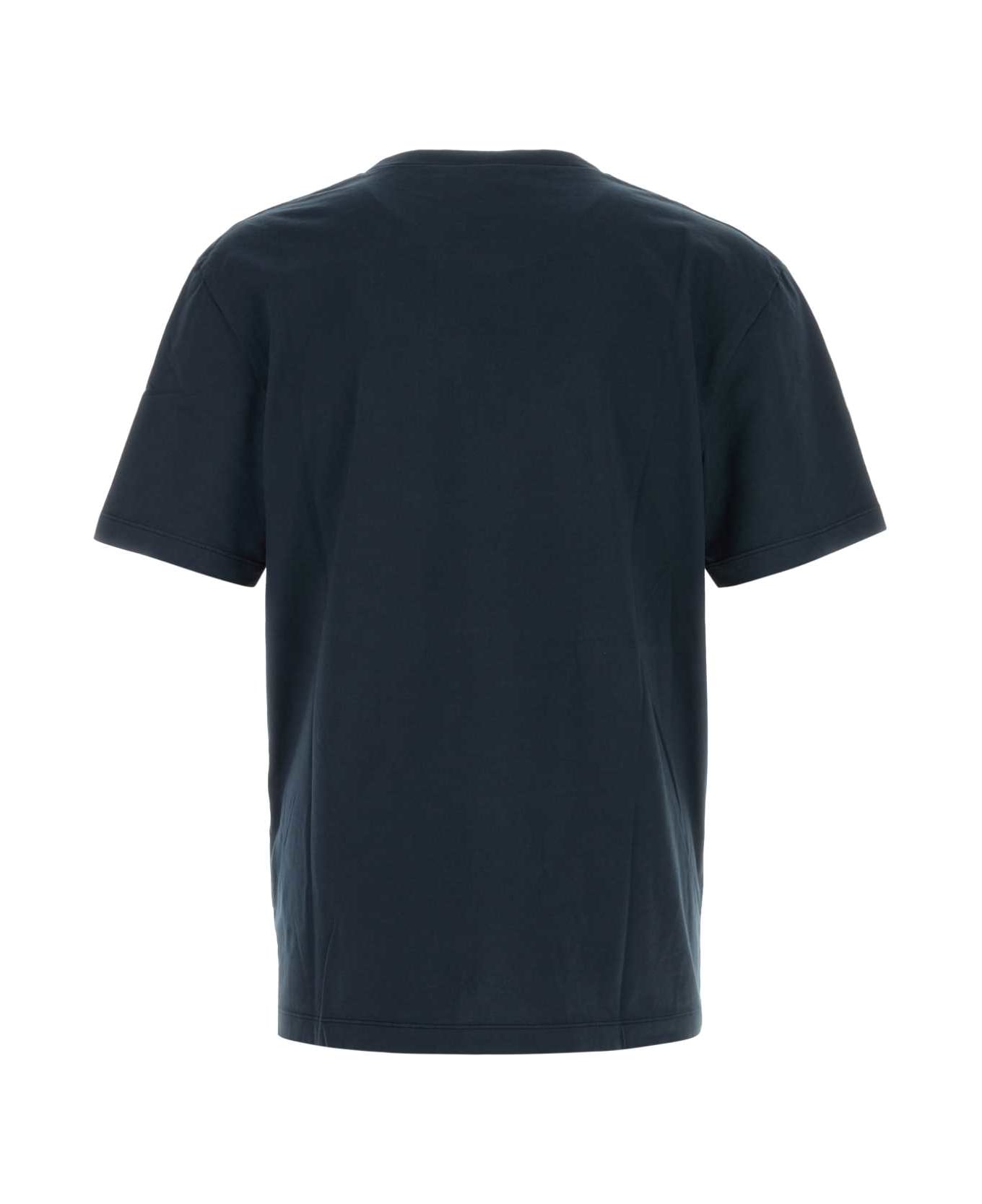 Dsquared2 Dark Blue Cotton T-shirt - DARKNAVY