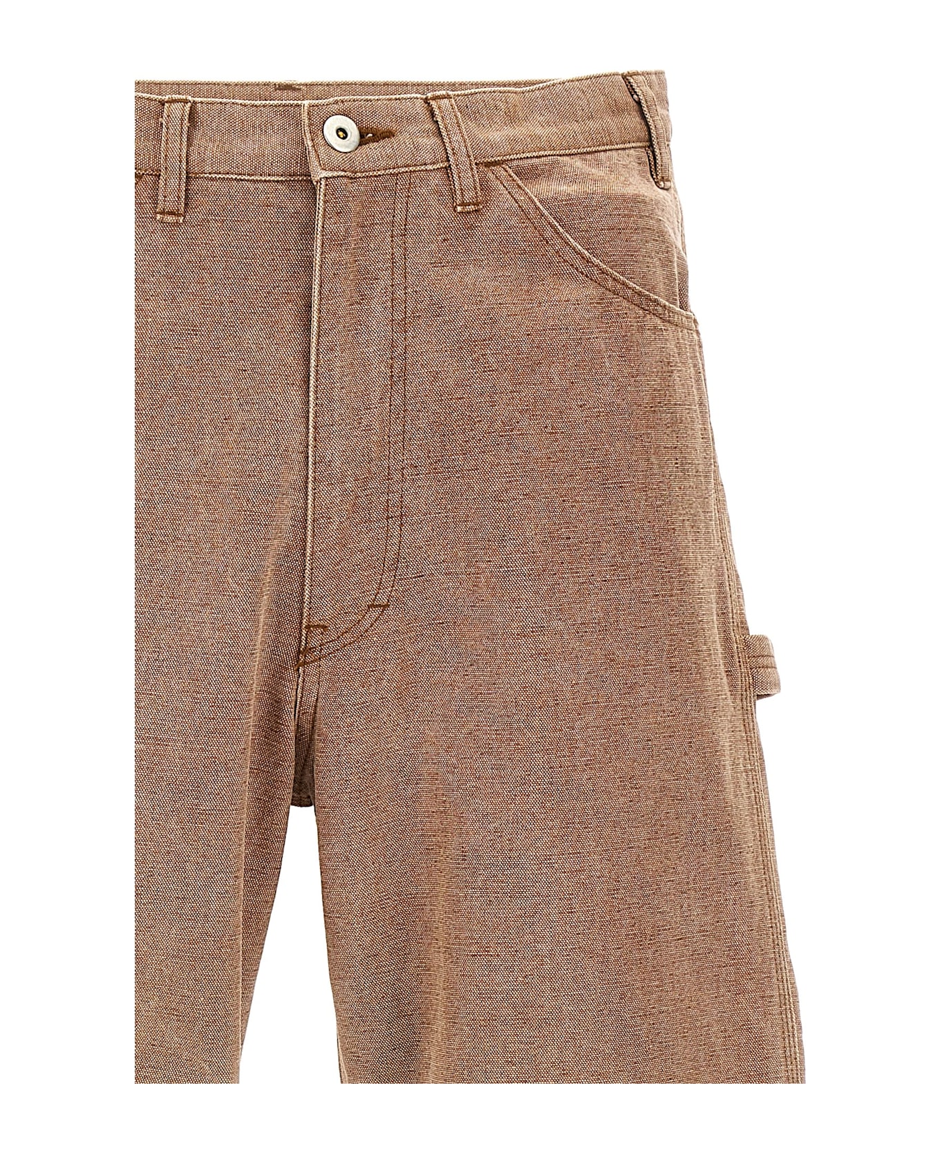 Auralee Canvas Pants - Brown