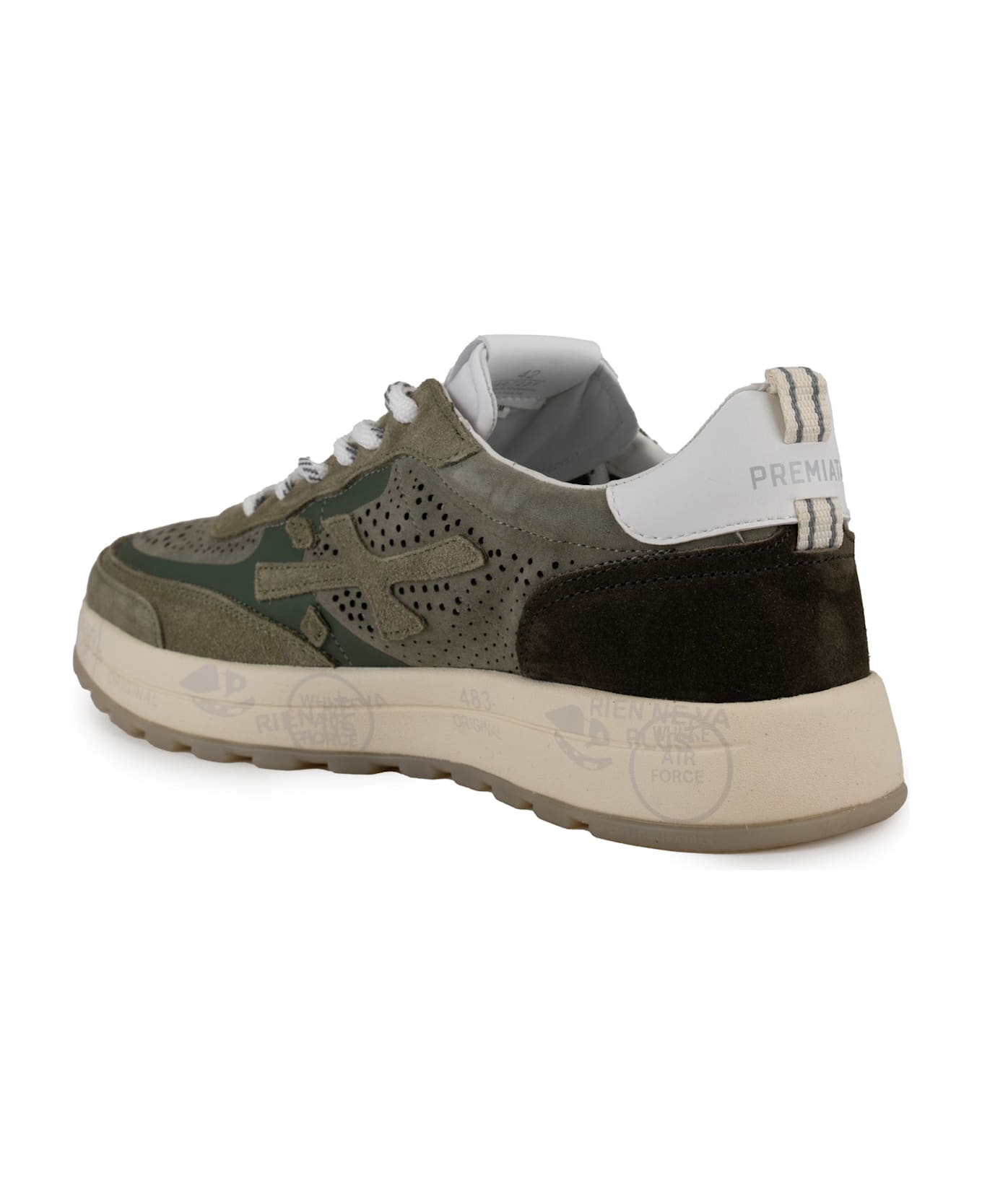 Premiata Nous 7221 Sneakers - Military