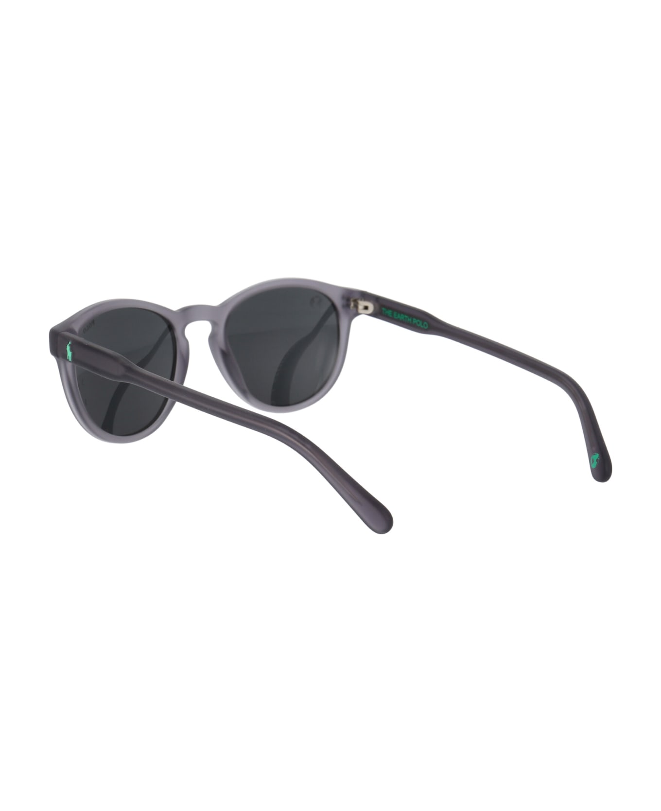 Polo Ralph Lauren 0ph4172 Sunglasses - 595387 MATTE TRANSPARENT DARK GREY サングラス