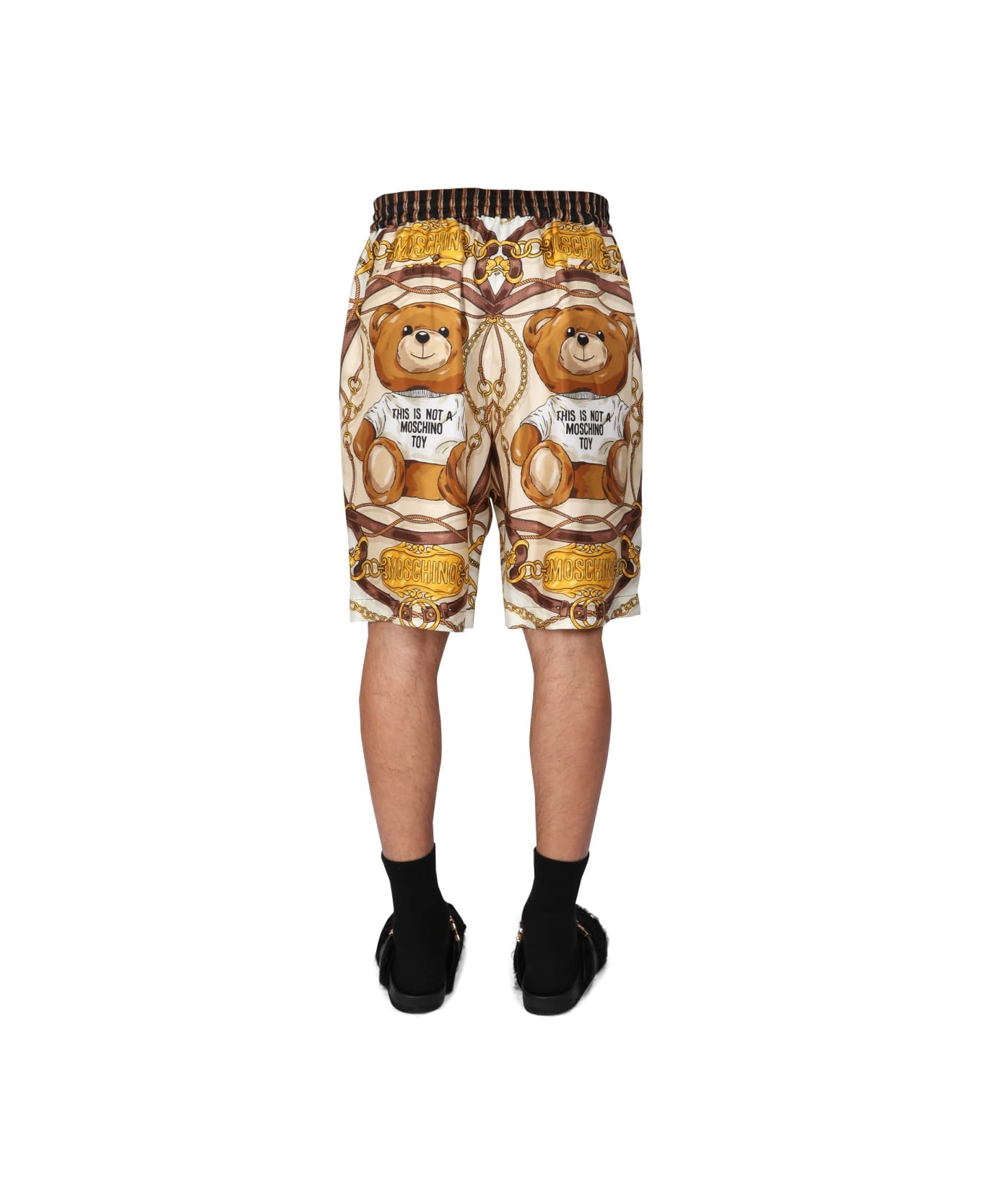 Moschino "teddy" Bermuda Shorts - MULTICOLOUR
