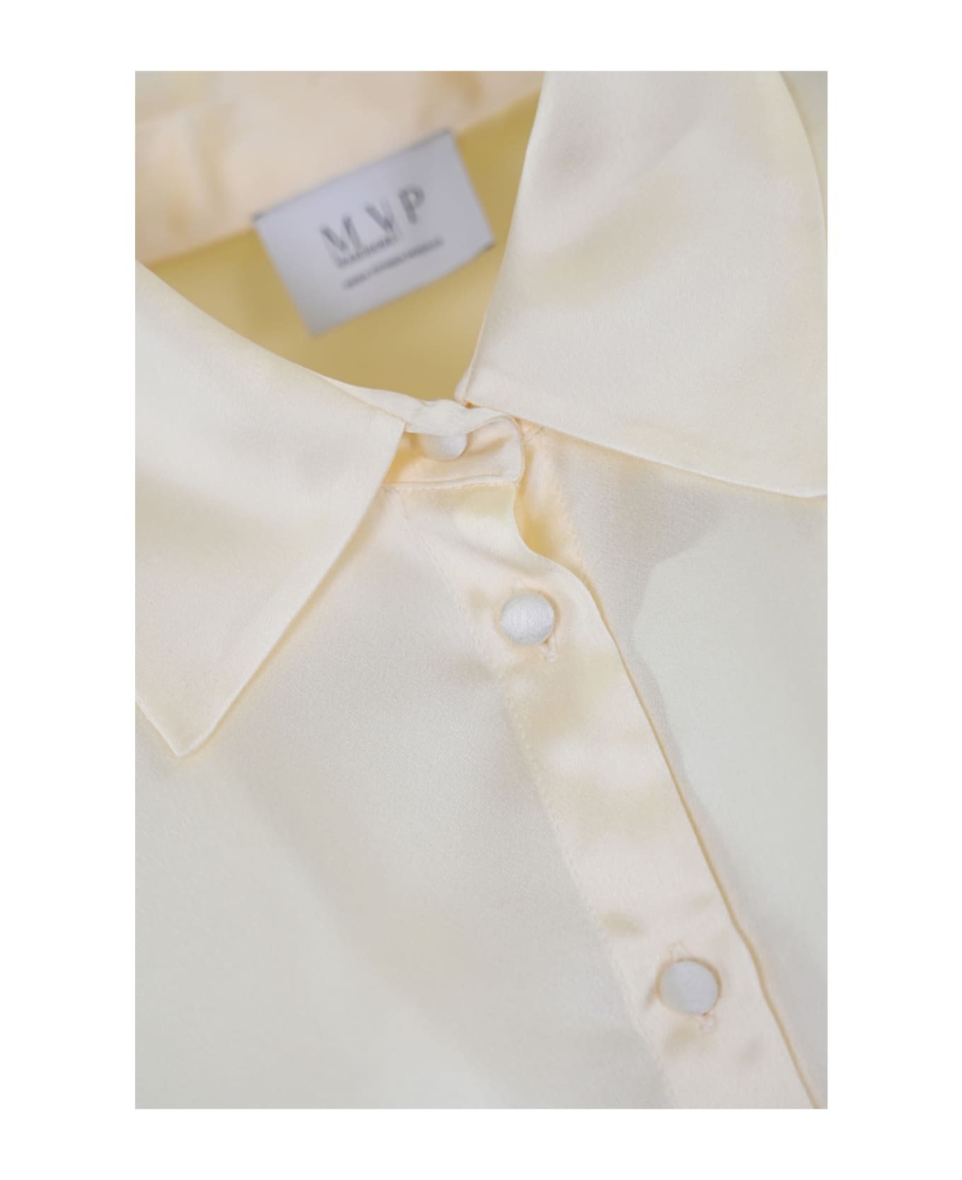 MVP Wardrobe Grand Ribaud Shirt In Viscose - Cream シャツ