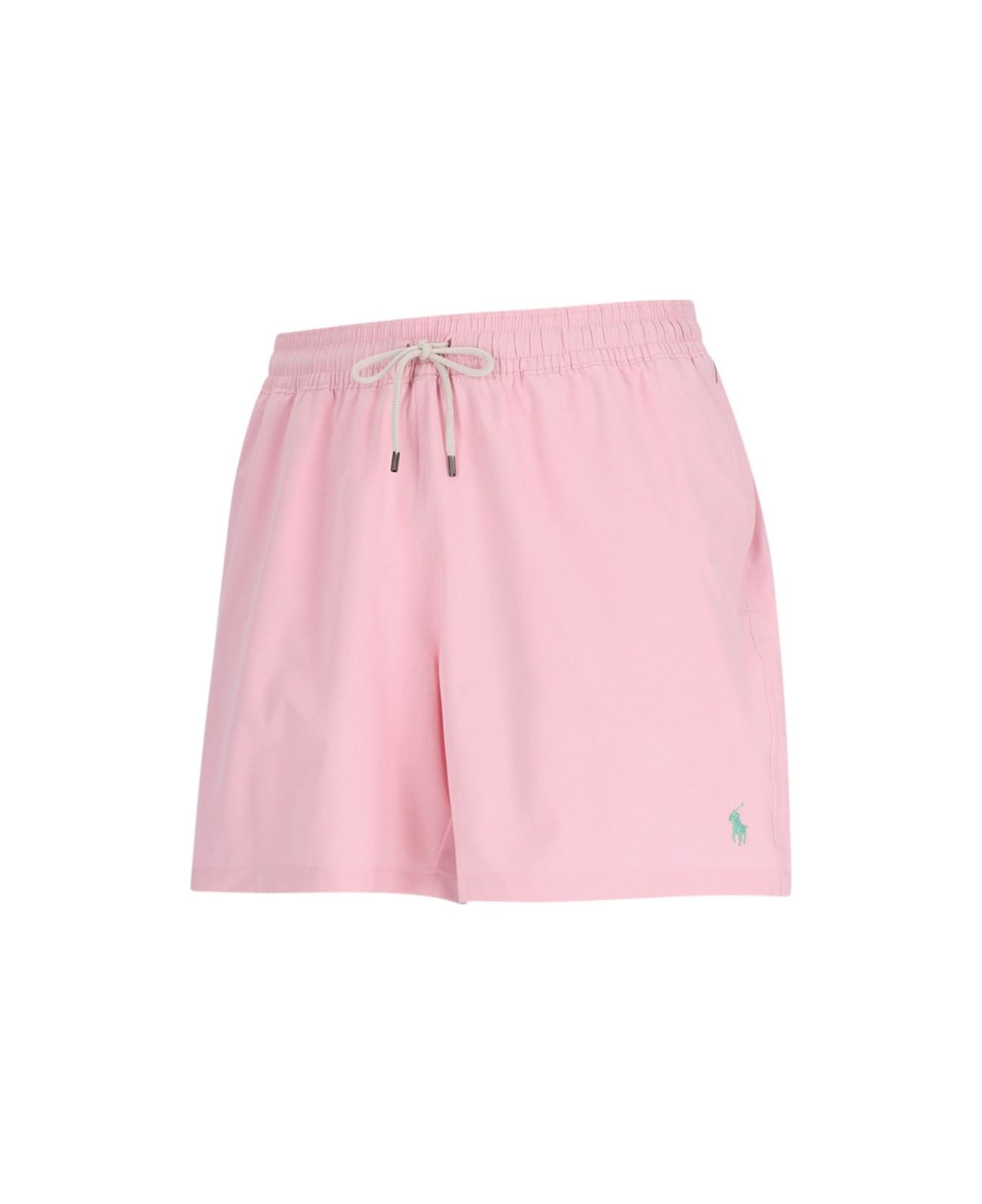 Polo Ralph Lauren 'traveler' Swim Shorts - Pink