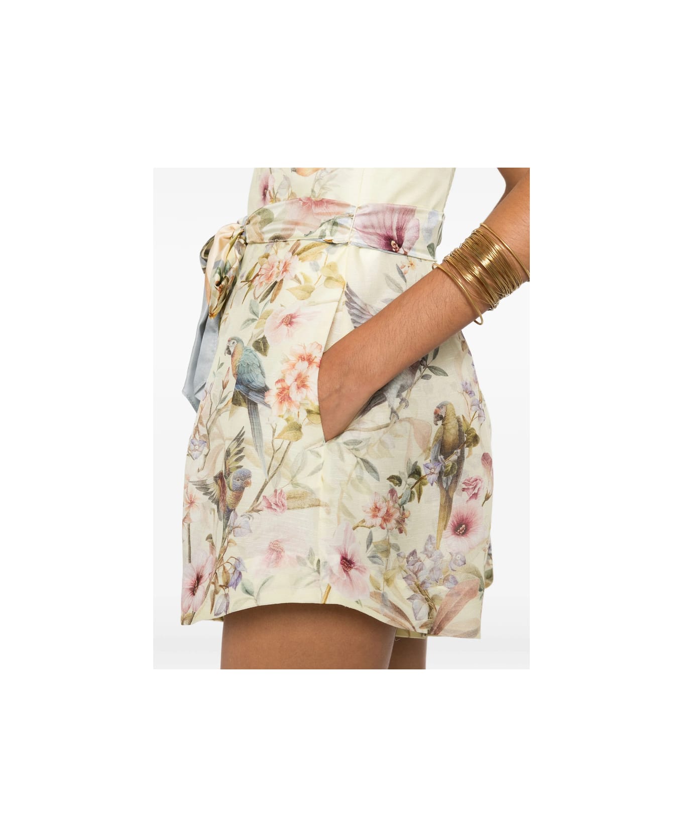 Zimmermann Jumpsuit - YELLOW/PINK