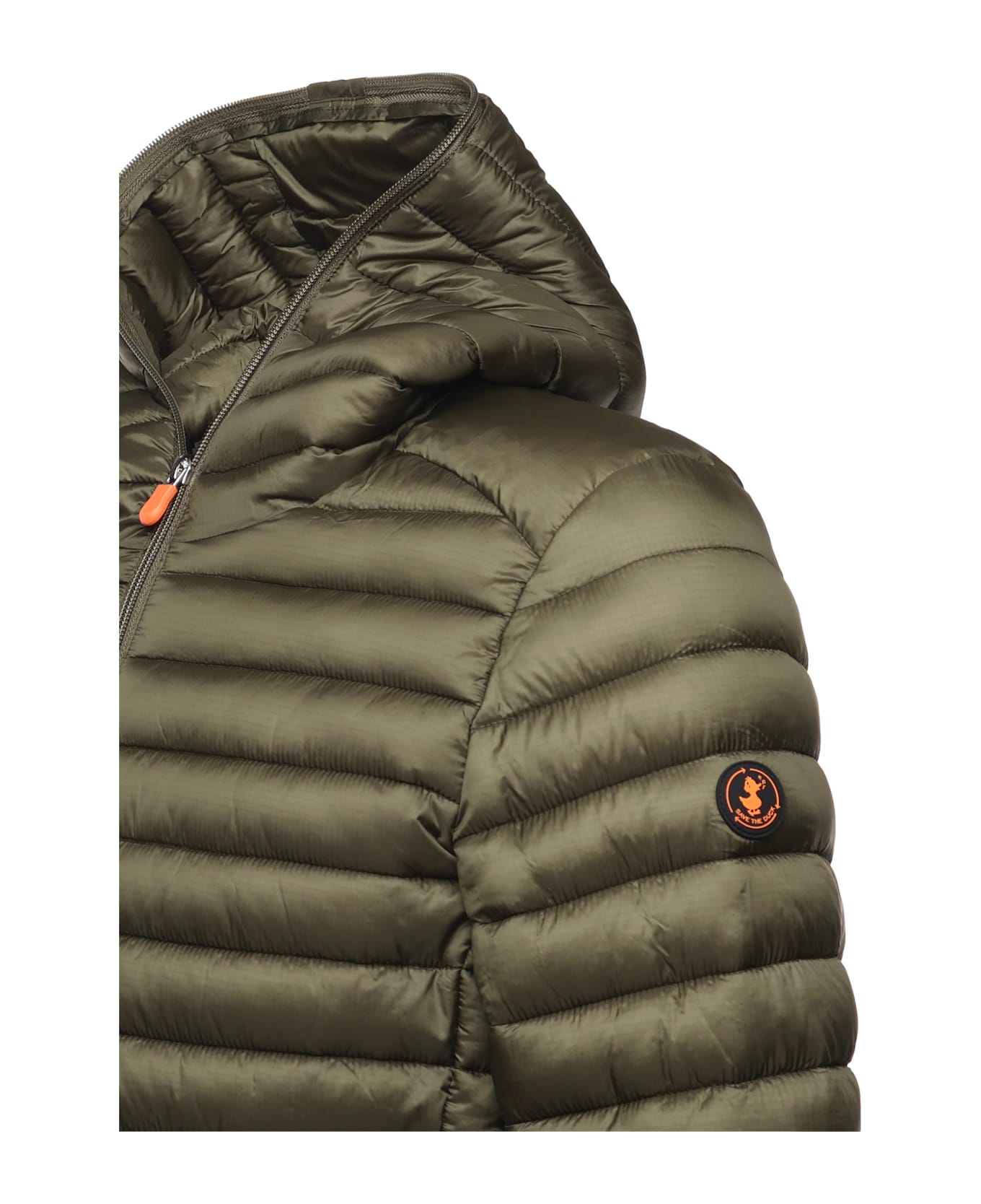 Save the Duck Devon Nylon Down Jacket - DUSTY OLIVE