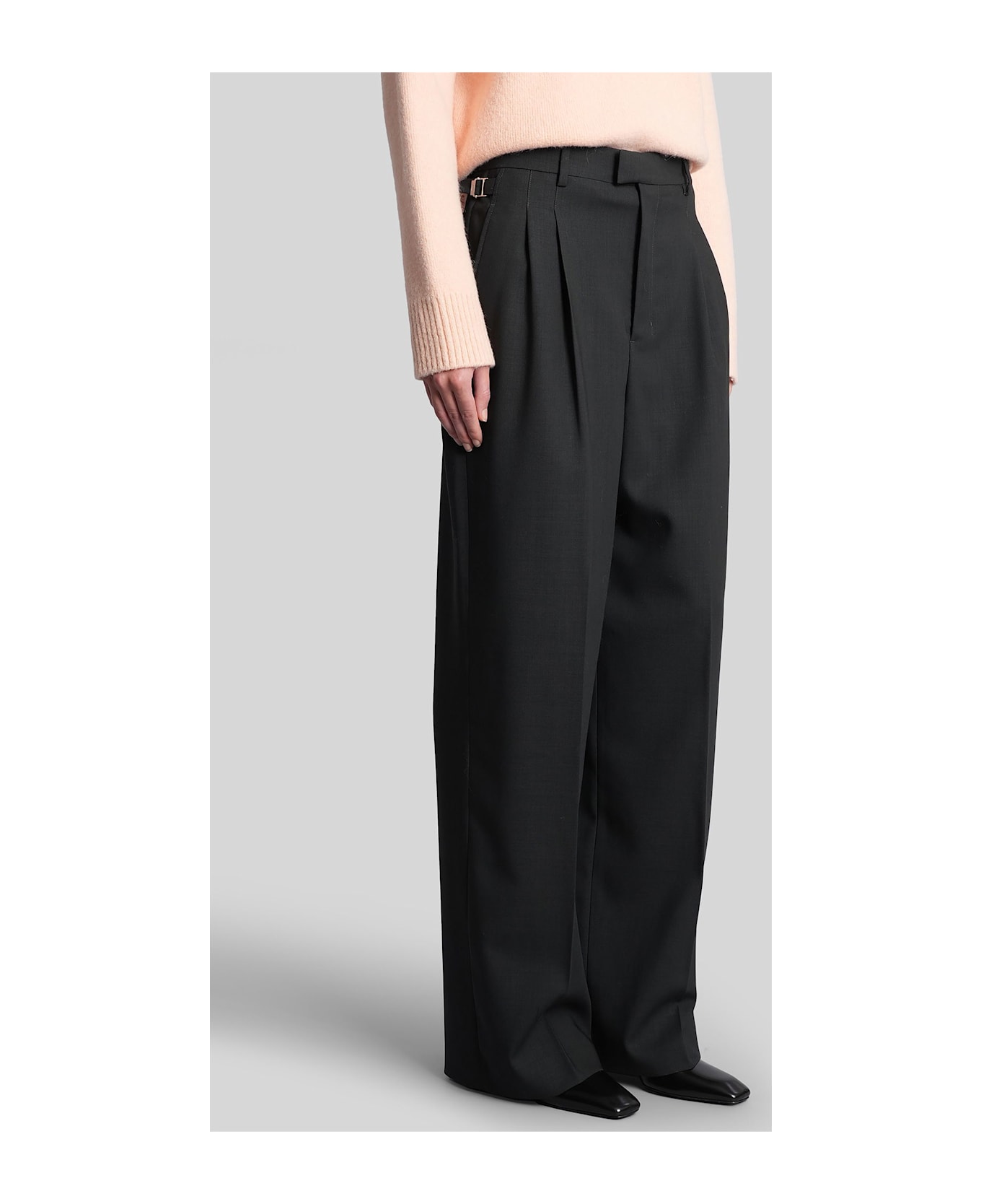 Ami Alexandre Mattiussi Pants In Grey Wool - grey
