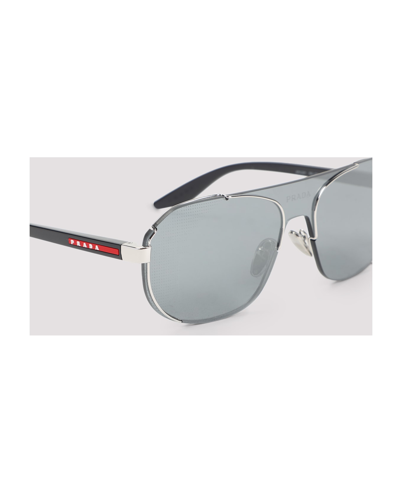 Prada Eyewear Prada Linea Rossa Eyewear Sunglasses - Black