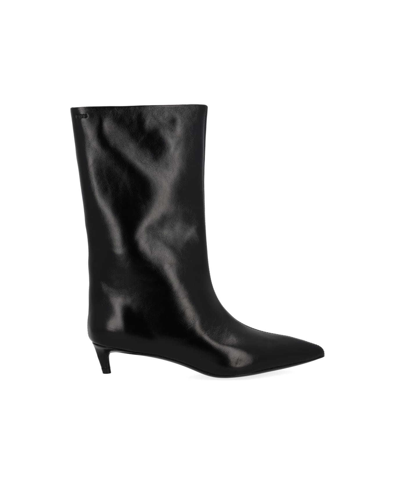 Hugo Boss Heeled Boots - BLACK