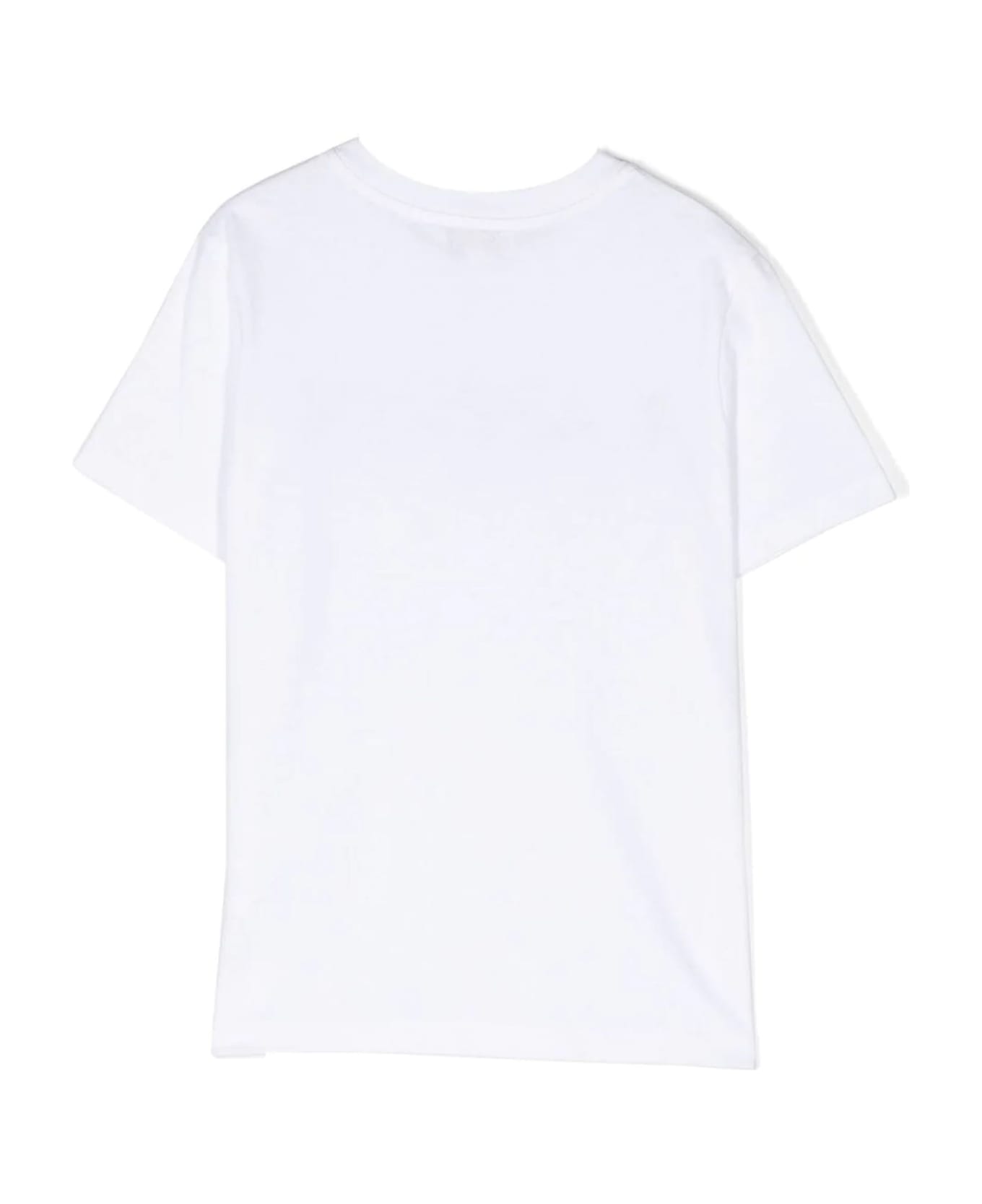 Lanvin White Cotton Tshirt - Bianco