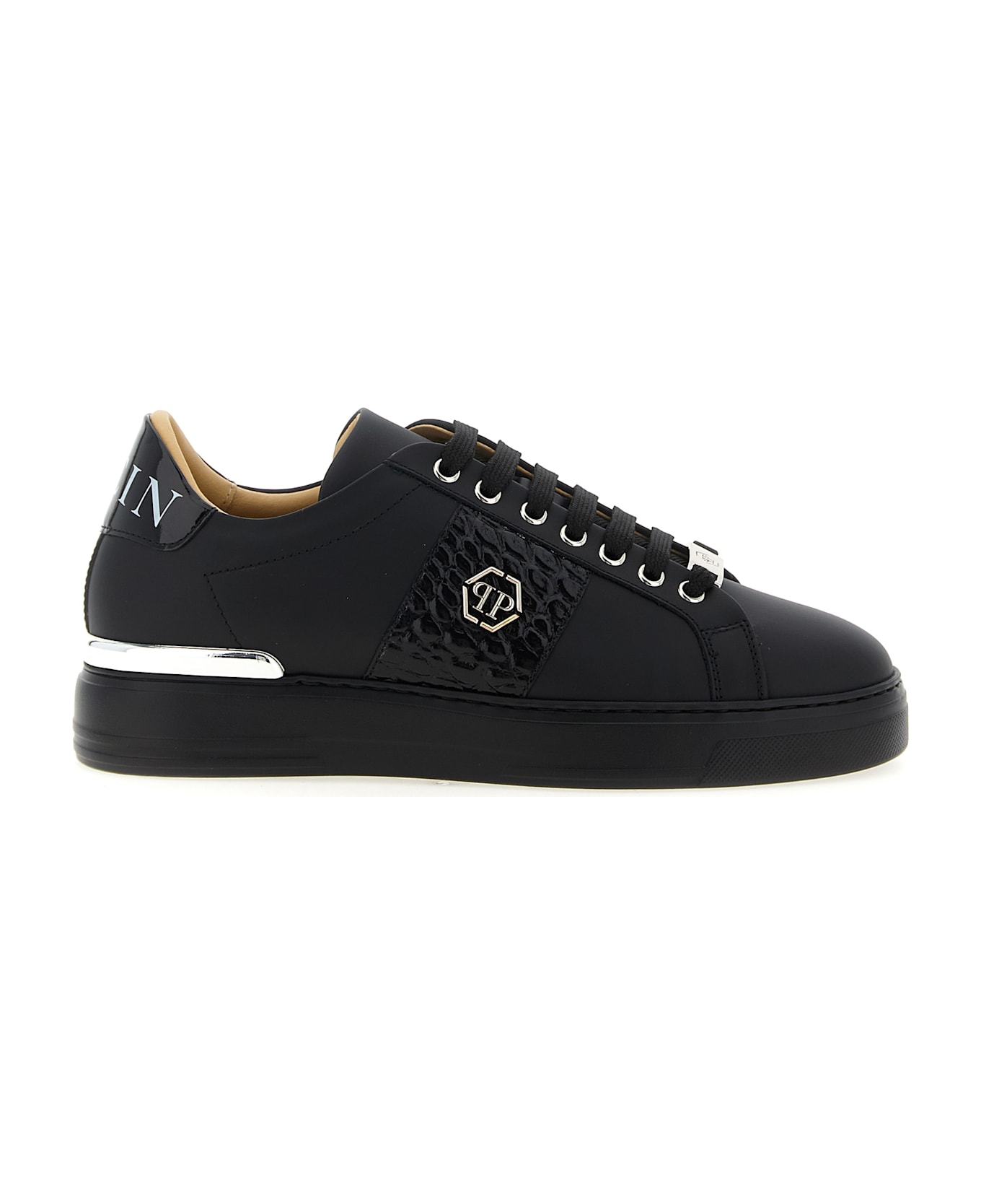 Philipp Plein 'hexagon' Sneakers - Black  