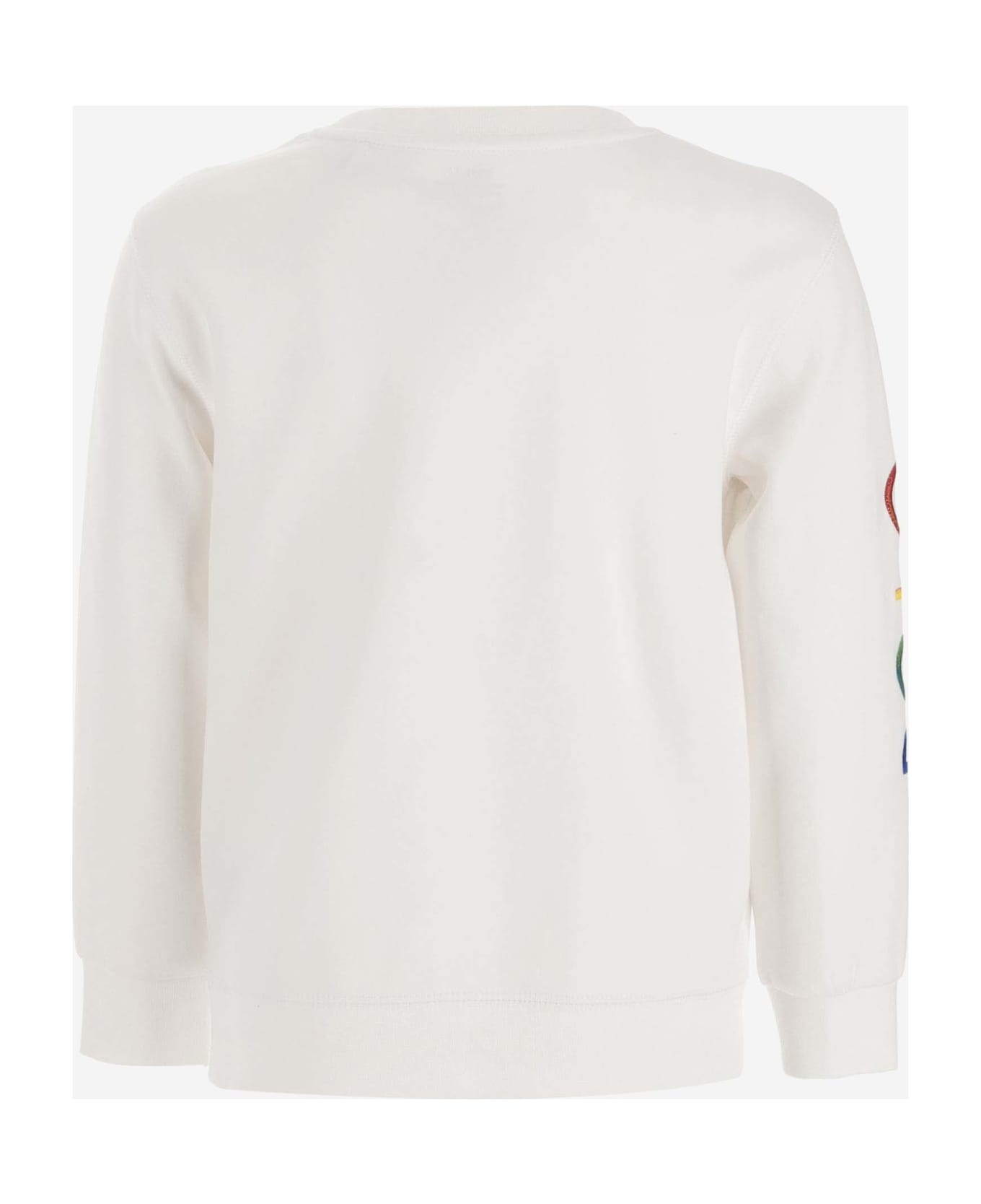 Polo Ralph Lauren Cotton Blend Sweatshirt With Logo - White ニットウェア＆スウェットシャツ