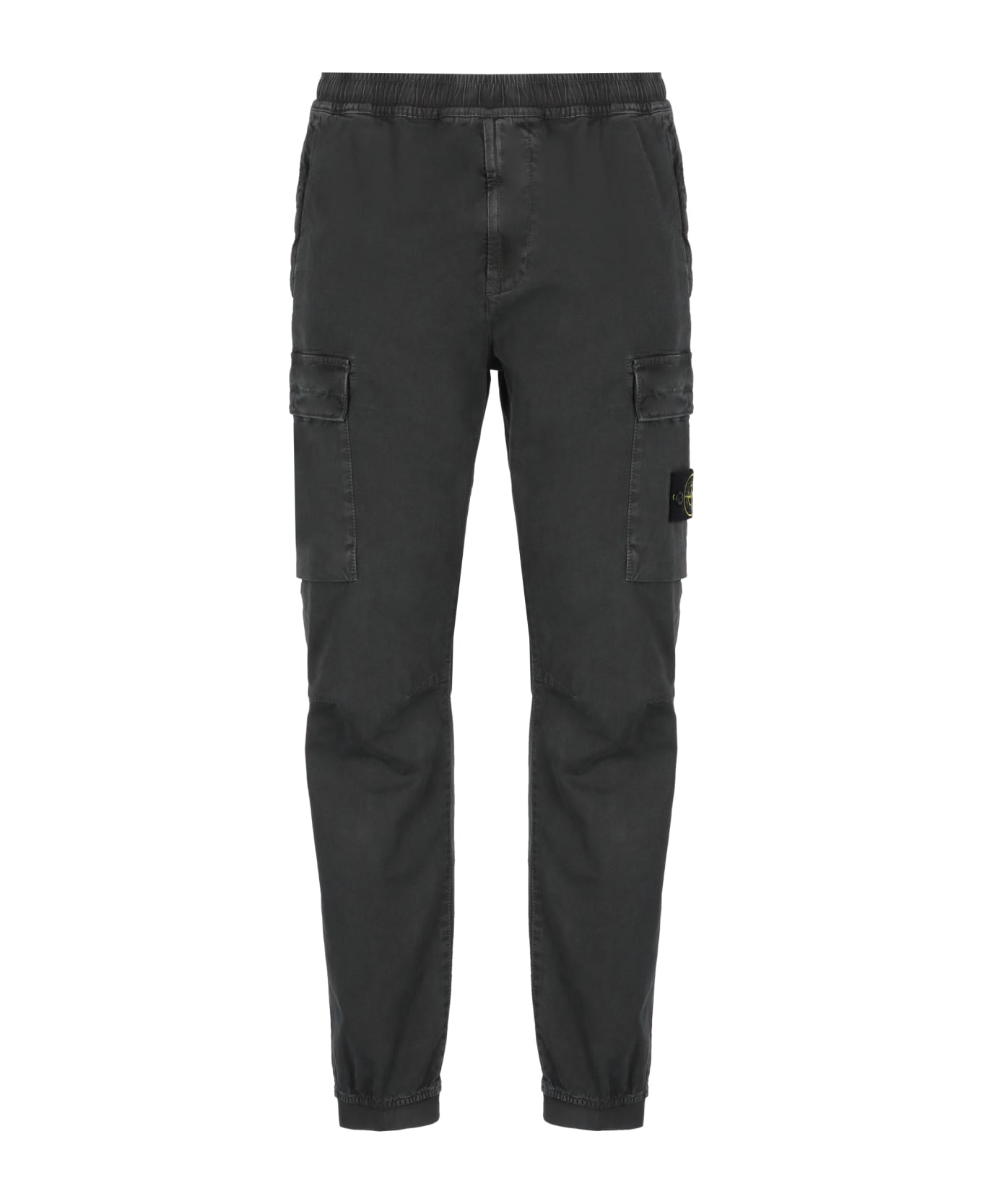 Stone Island Regular Tapered Fit Cargo Pants - Grey