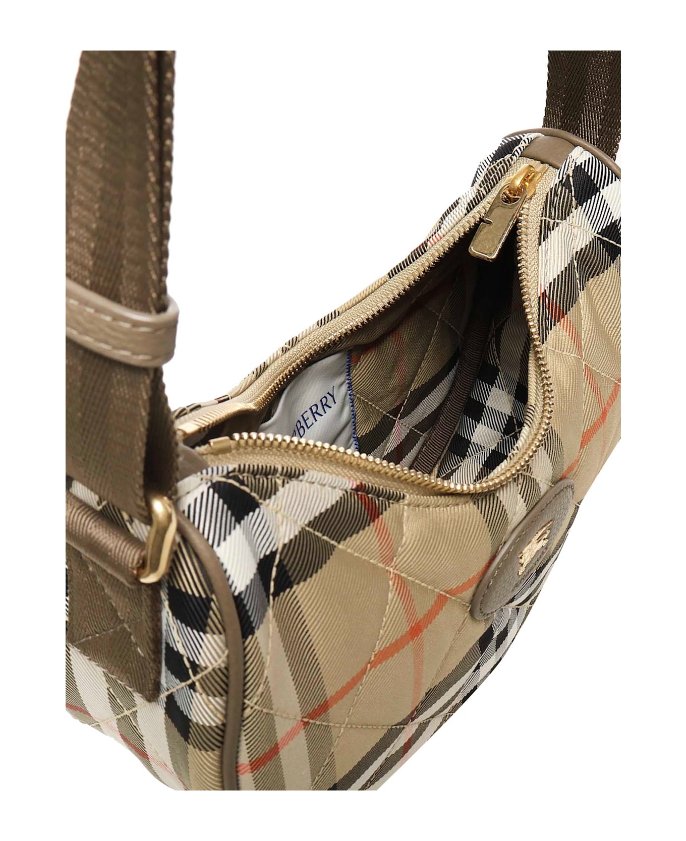 Burberry Horsehoe Shoulder Bag - SAND