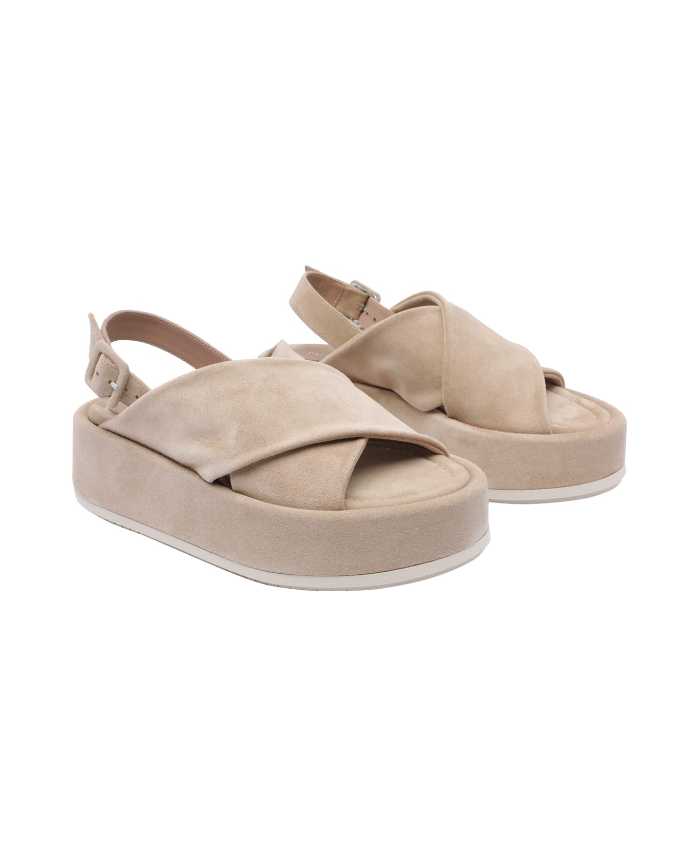 Paloma Barceló Basima Wedges - Beige